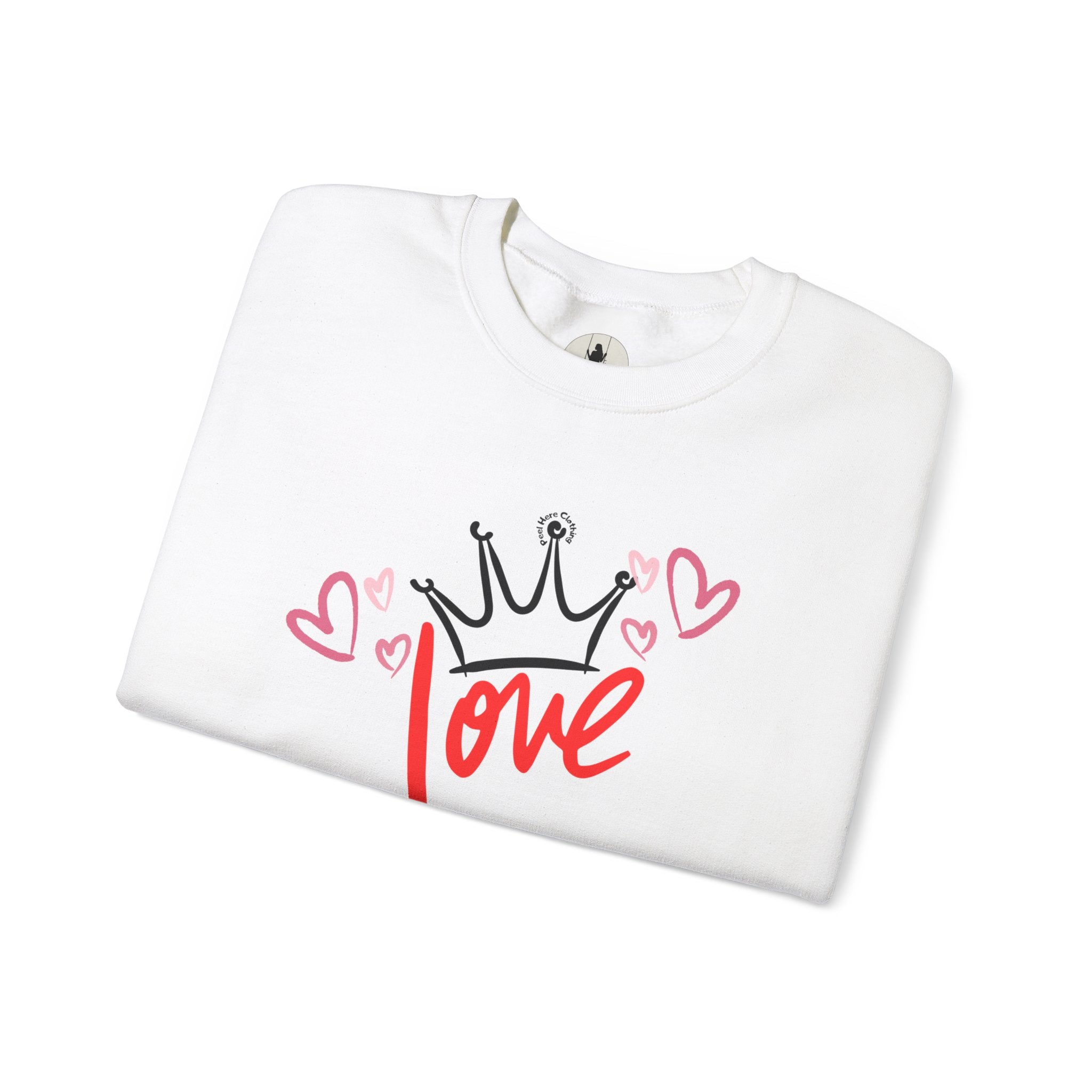 Love !!! Crewneck Sweatshirt (Front)