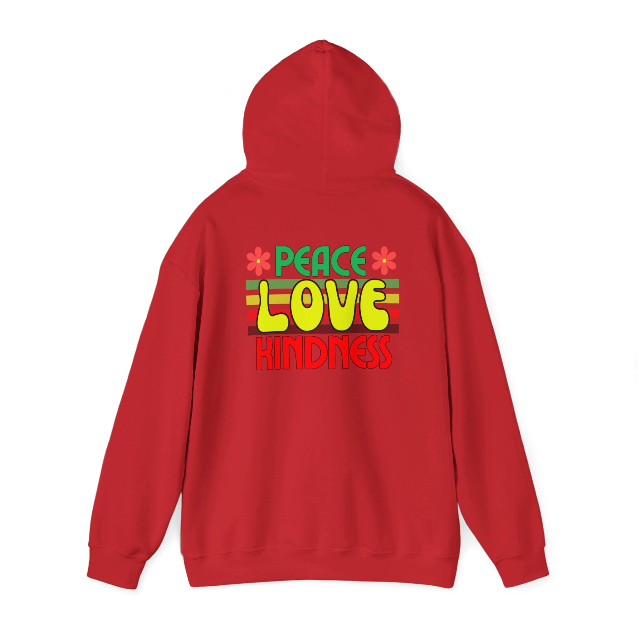 Peel Here Clothing's Peace Love Kindness Hoodie