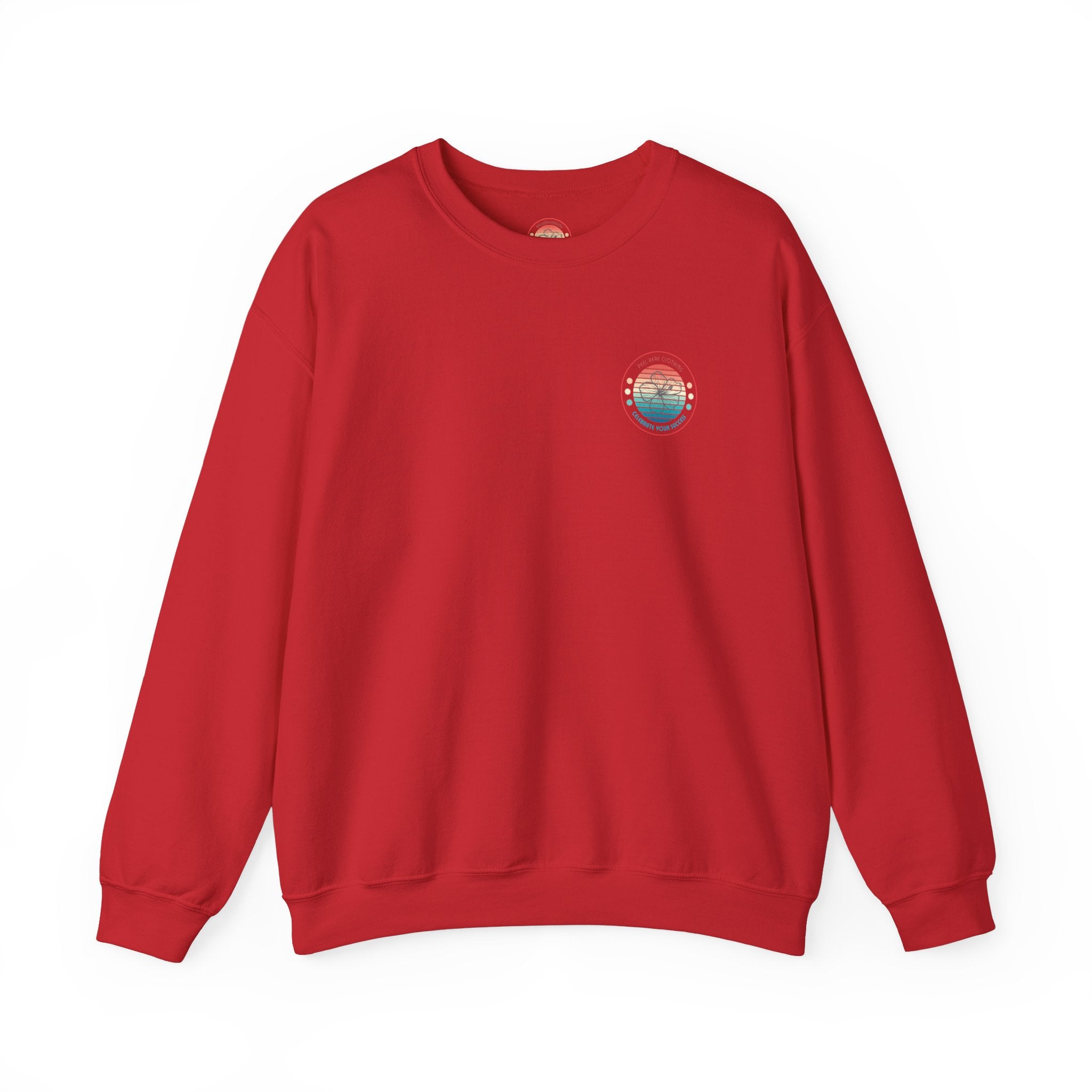 Retro Hibiscus Crewneck Sweatshirt