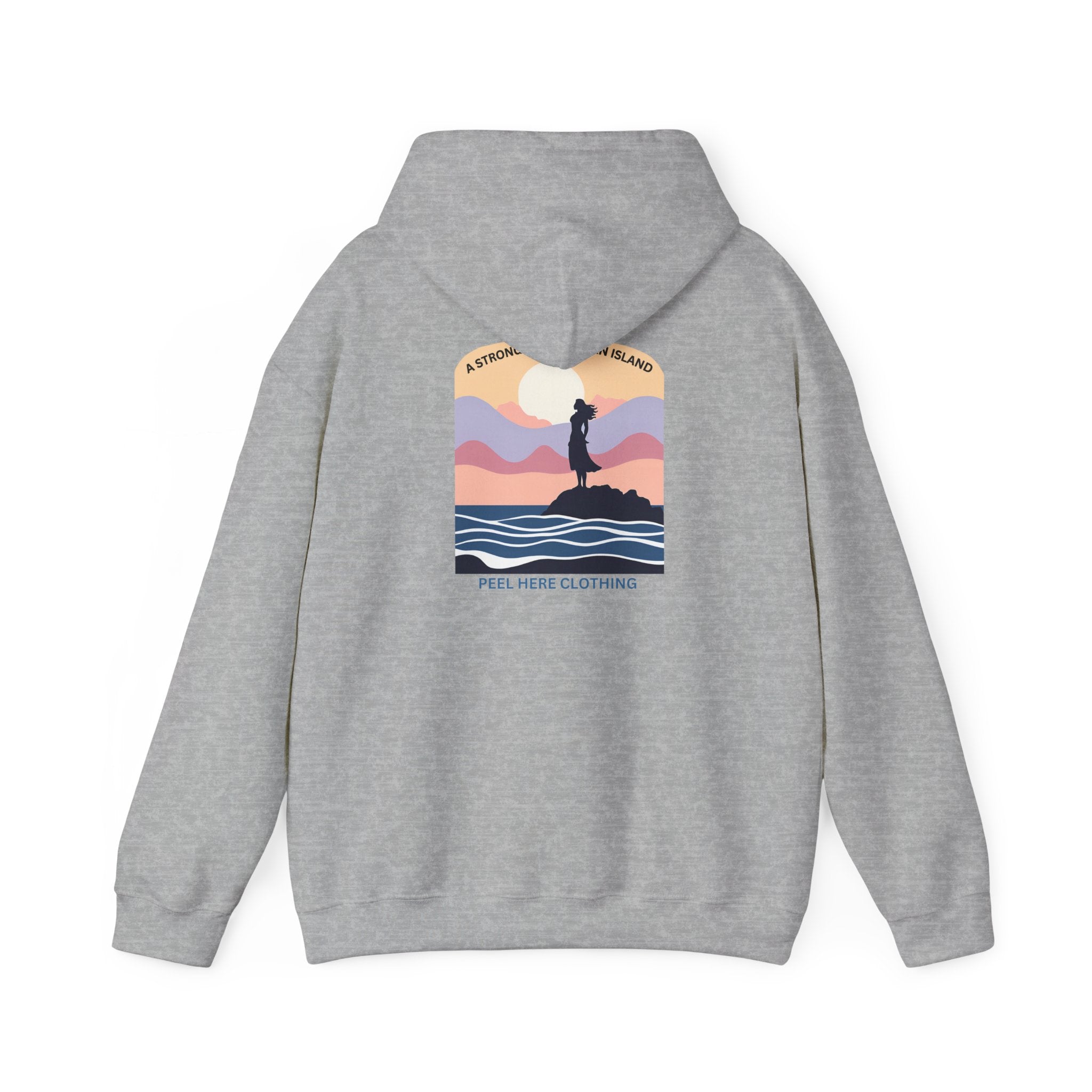 A Strong Woman is An Island Hoodie