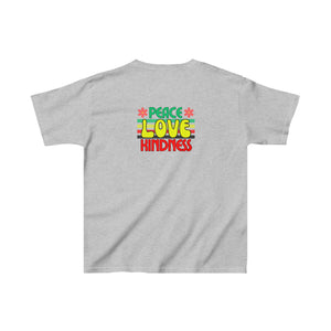 Peel Here Children's "Peace, Love, Kindness" T-Shirt