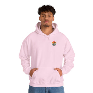 Mens Peel Here Retro Dot Hoodie