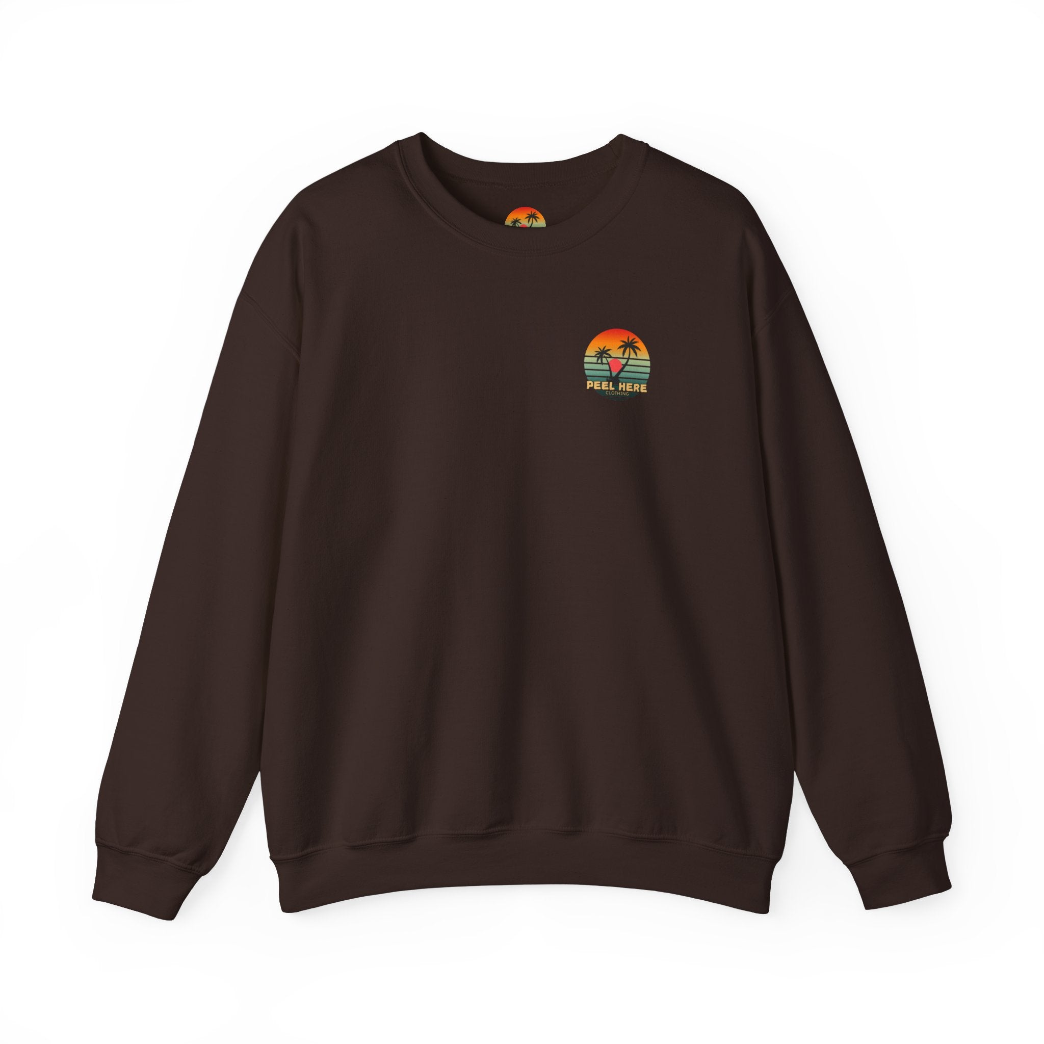 Tropical Retro Dot Crewneck Sweatshirt