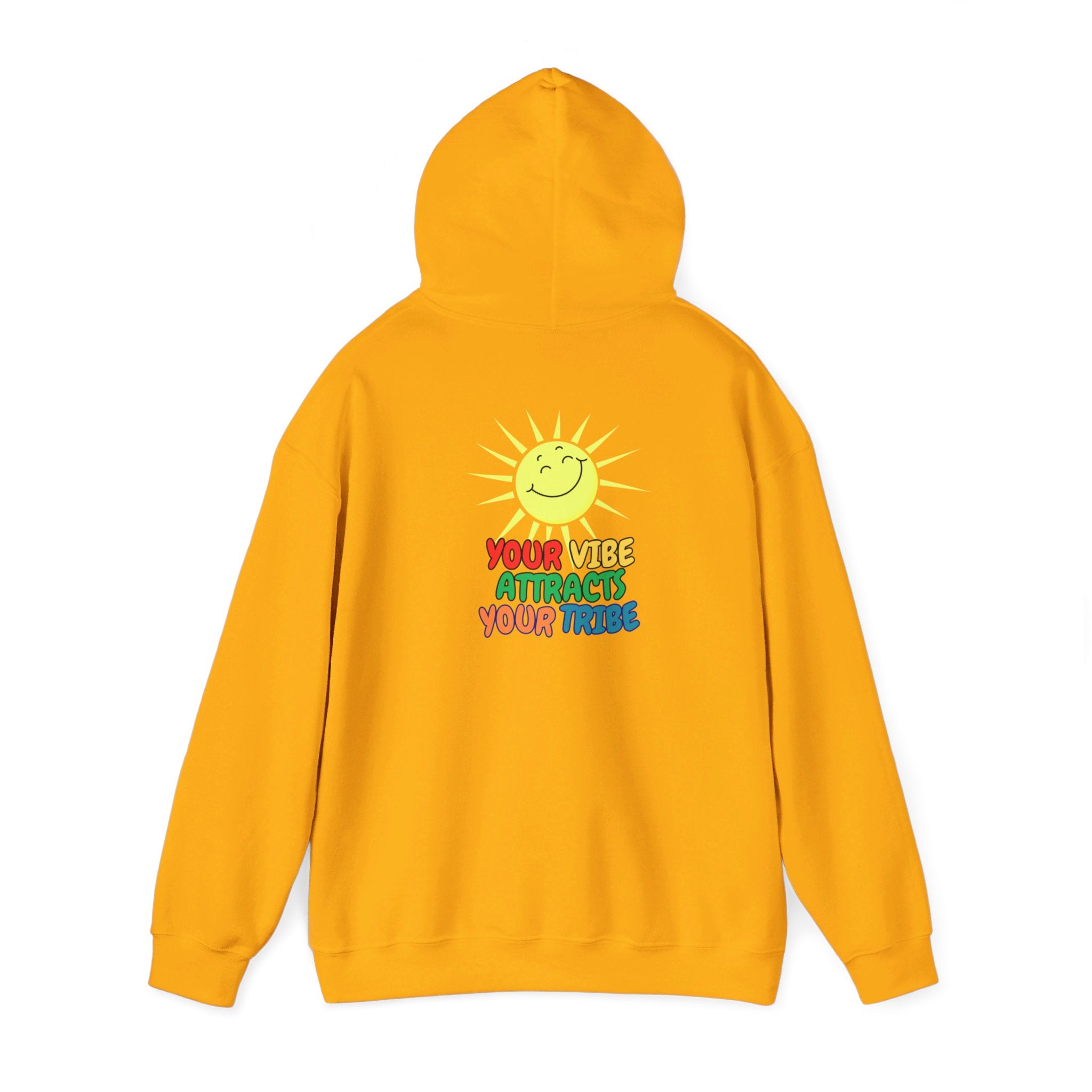 Peel Here Clothing's Your Vibe Attracts Your Tribe Hoodie