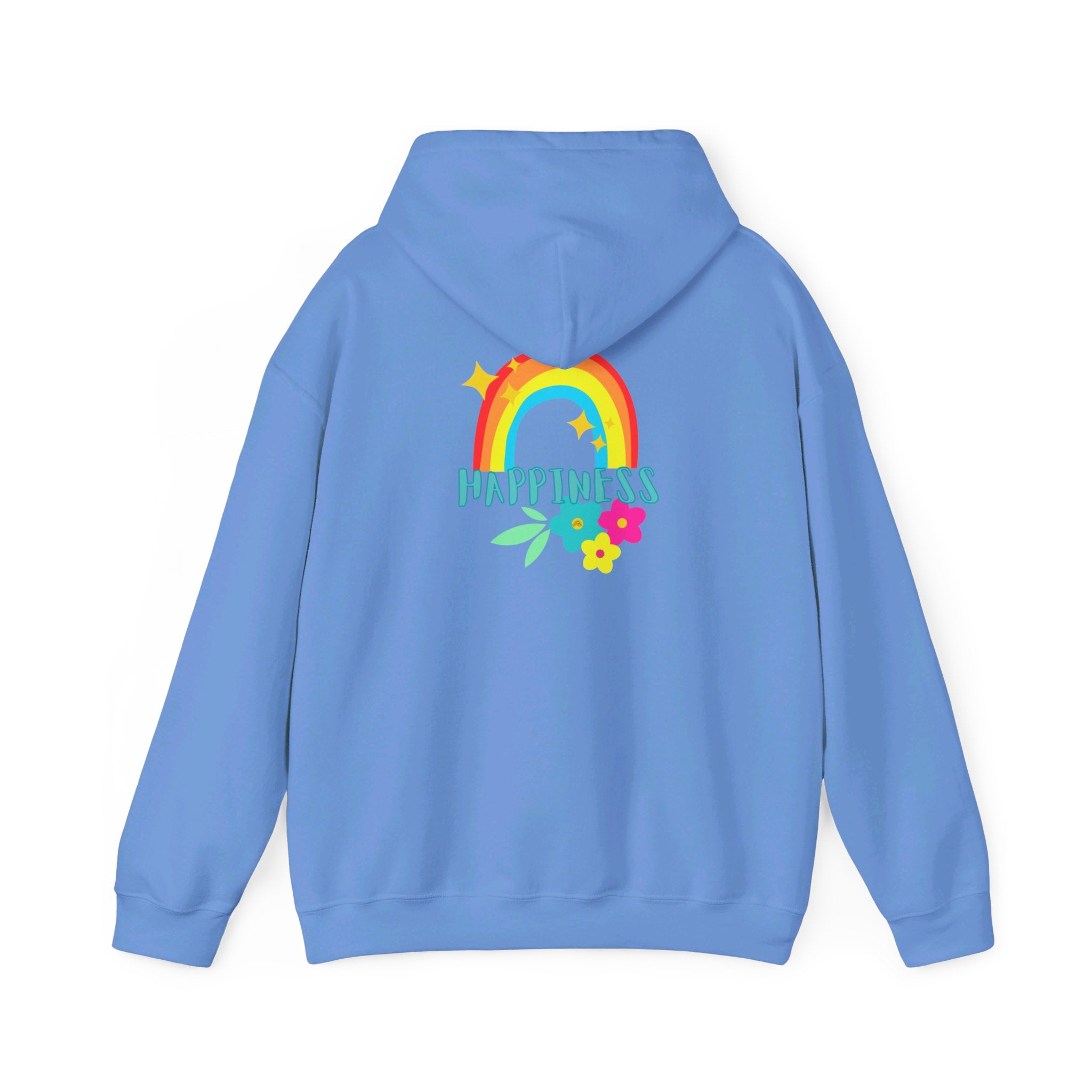 Peel Here Clothings Happy Rainbow Hoodie