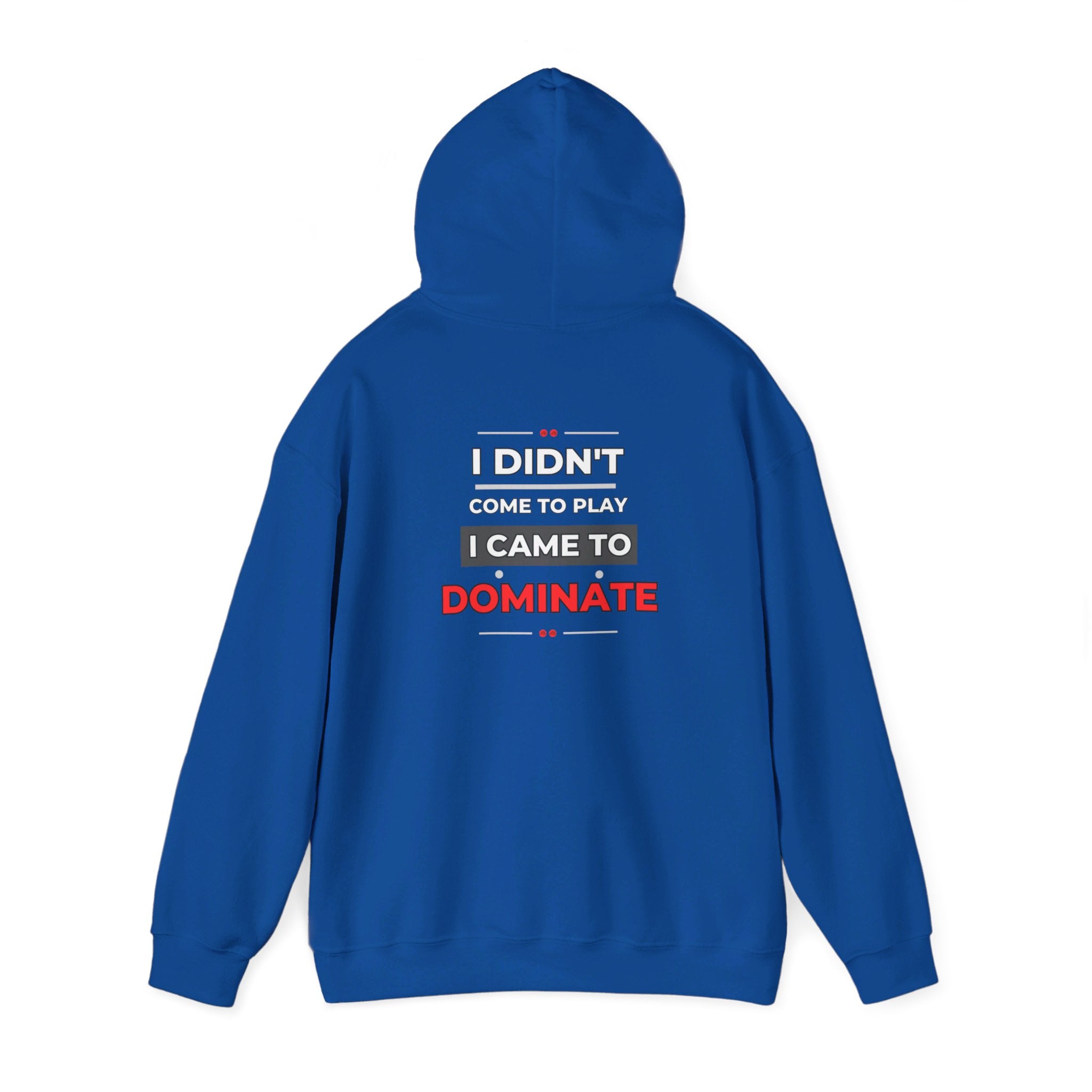 Peel Here Clothing's Did'nt come to play Hoodie