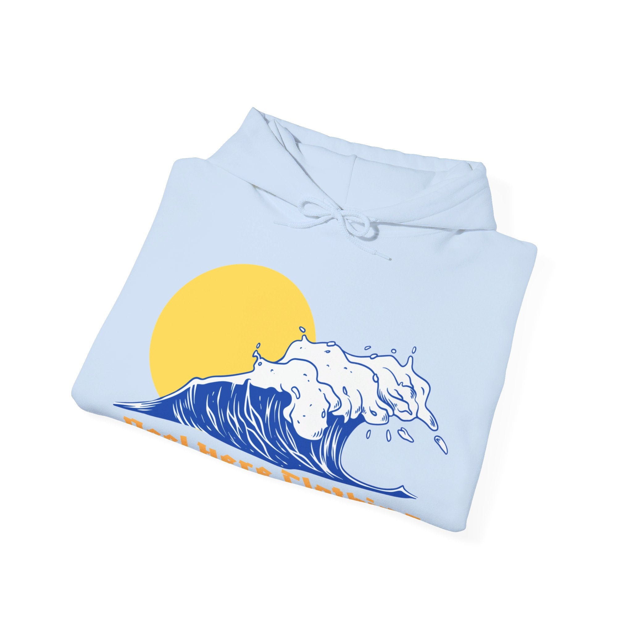 Peel Here Clothings Waves and Sun Hoodie