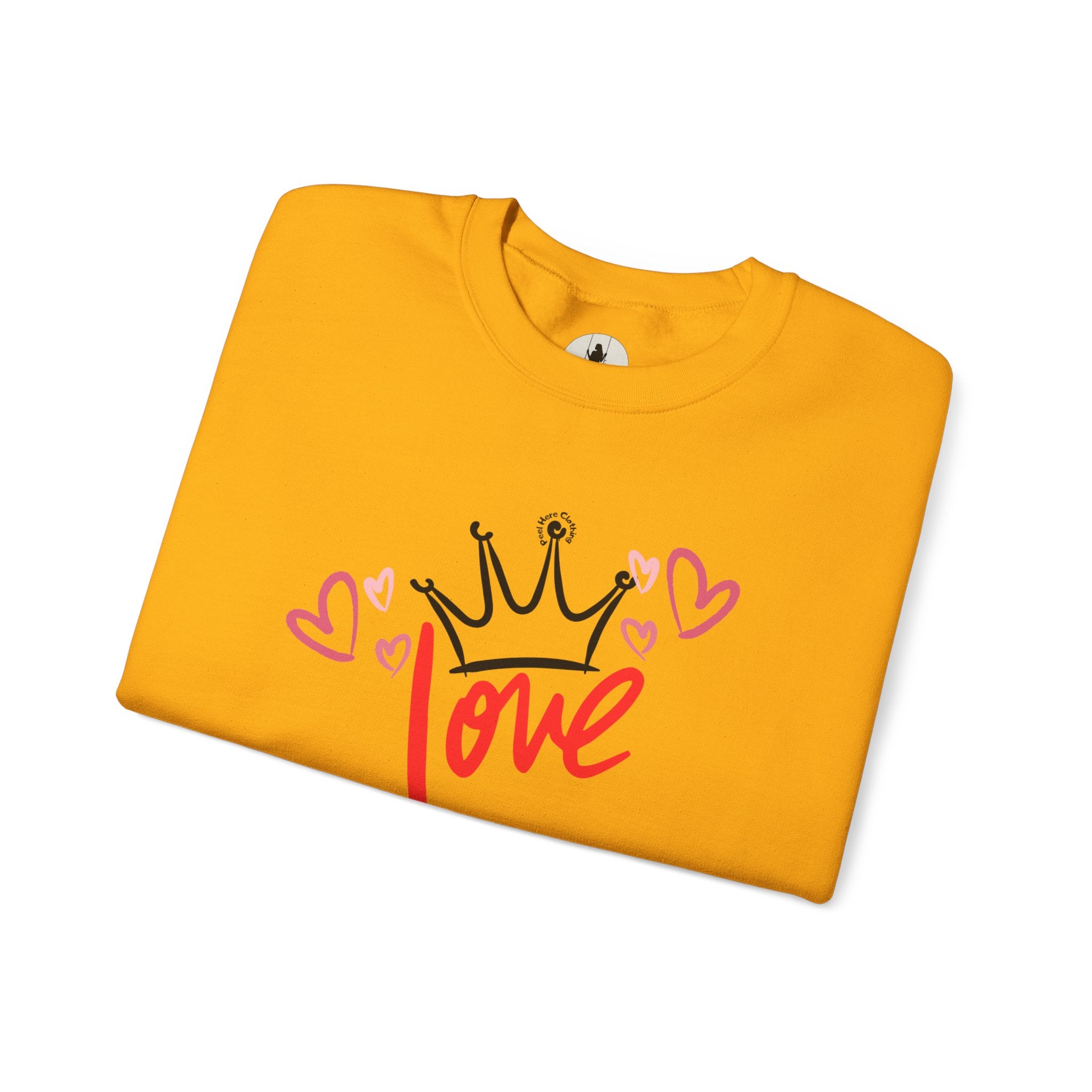 Love !!! Crewneck Sweatshirt (Front)