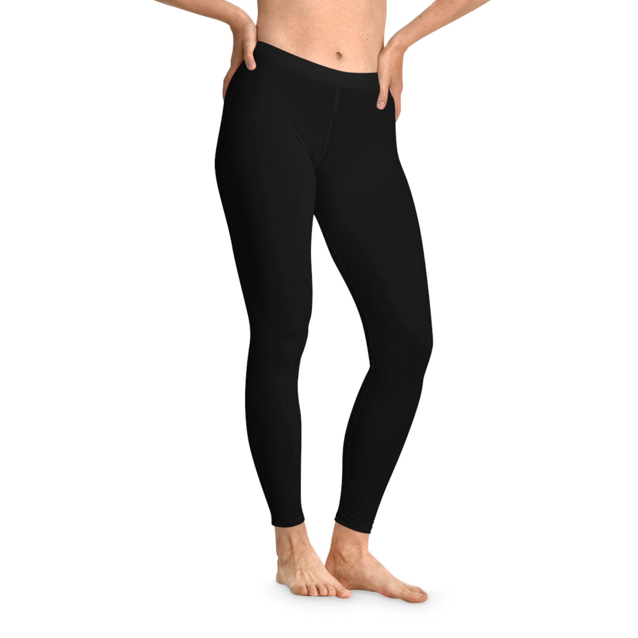 Womens Peel Here Luxe Stretchy Leggings (black)