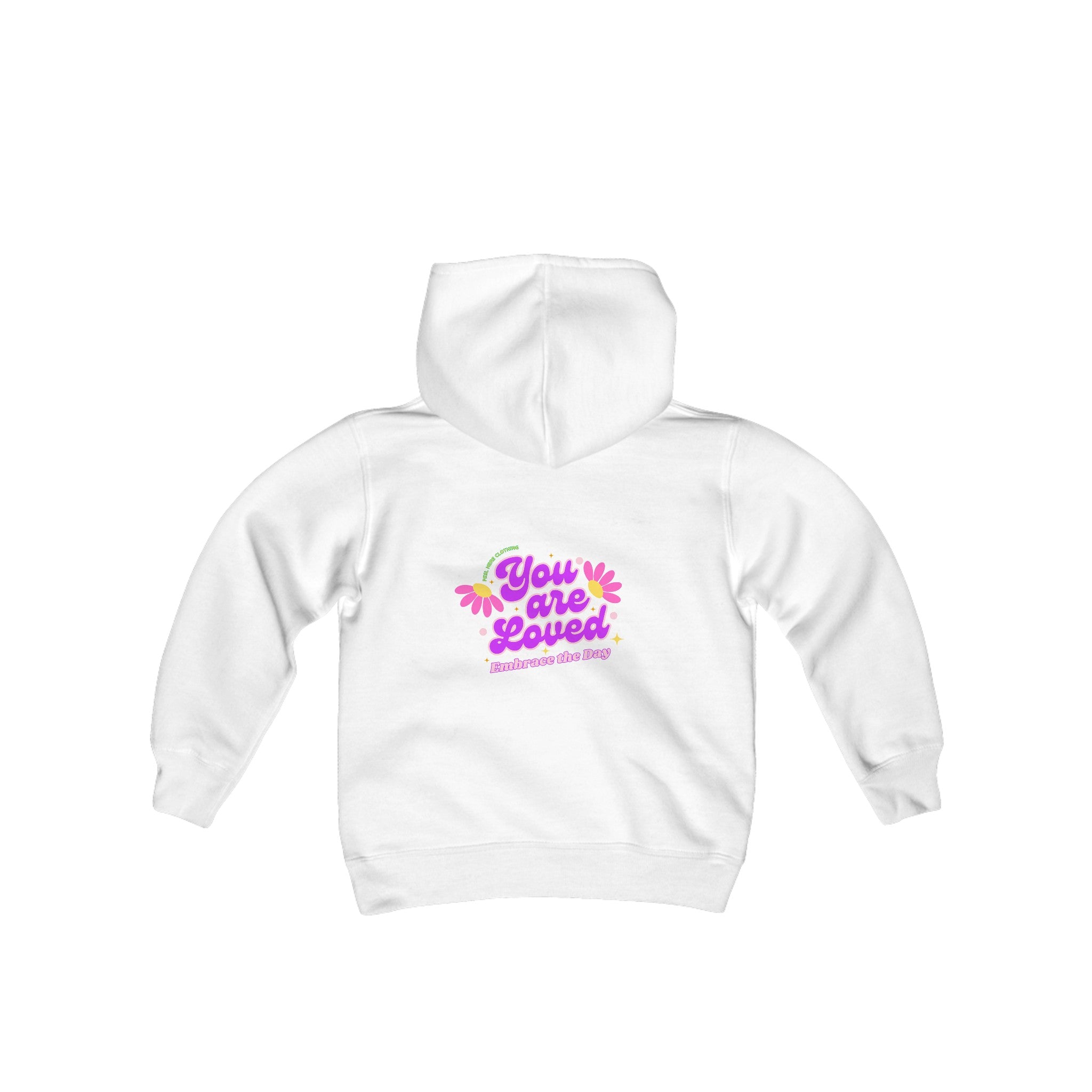 Peel Here Clothings You are Loved Childrens Hoodie