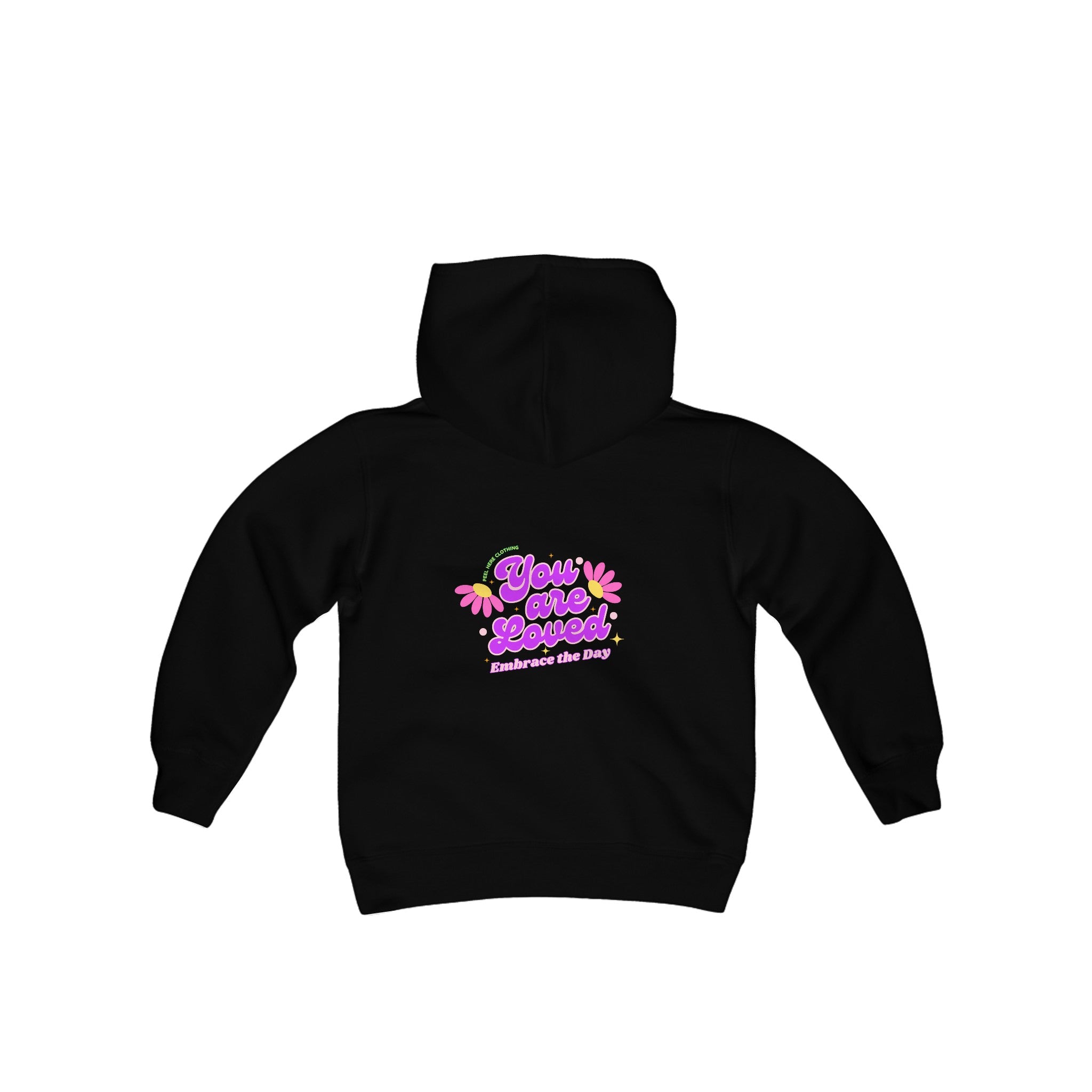 Peel Here Clothings You are Loved Childrens Hoodie