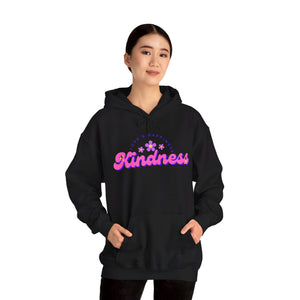 Peel Here Clothing's Kindness Hoodie (front)