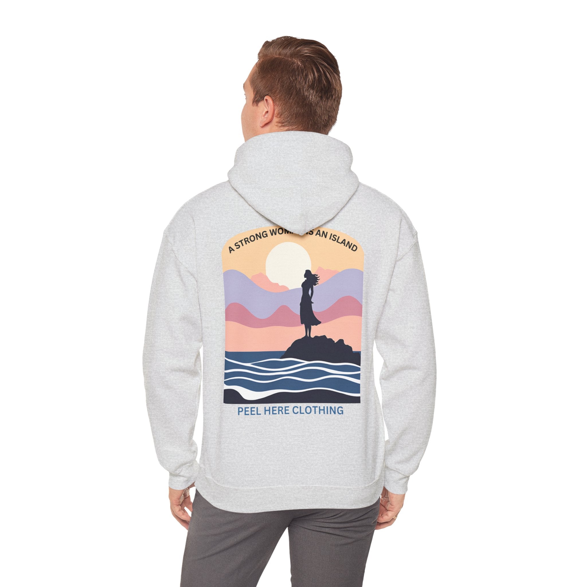 A Strong Woman is An Island Hoodie