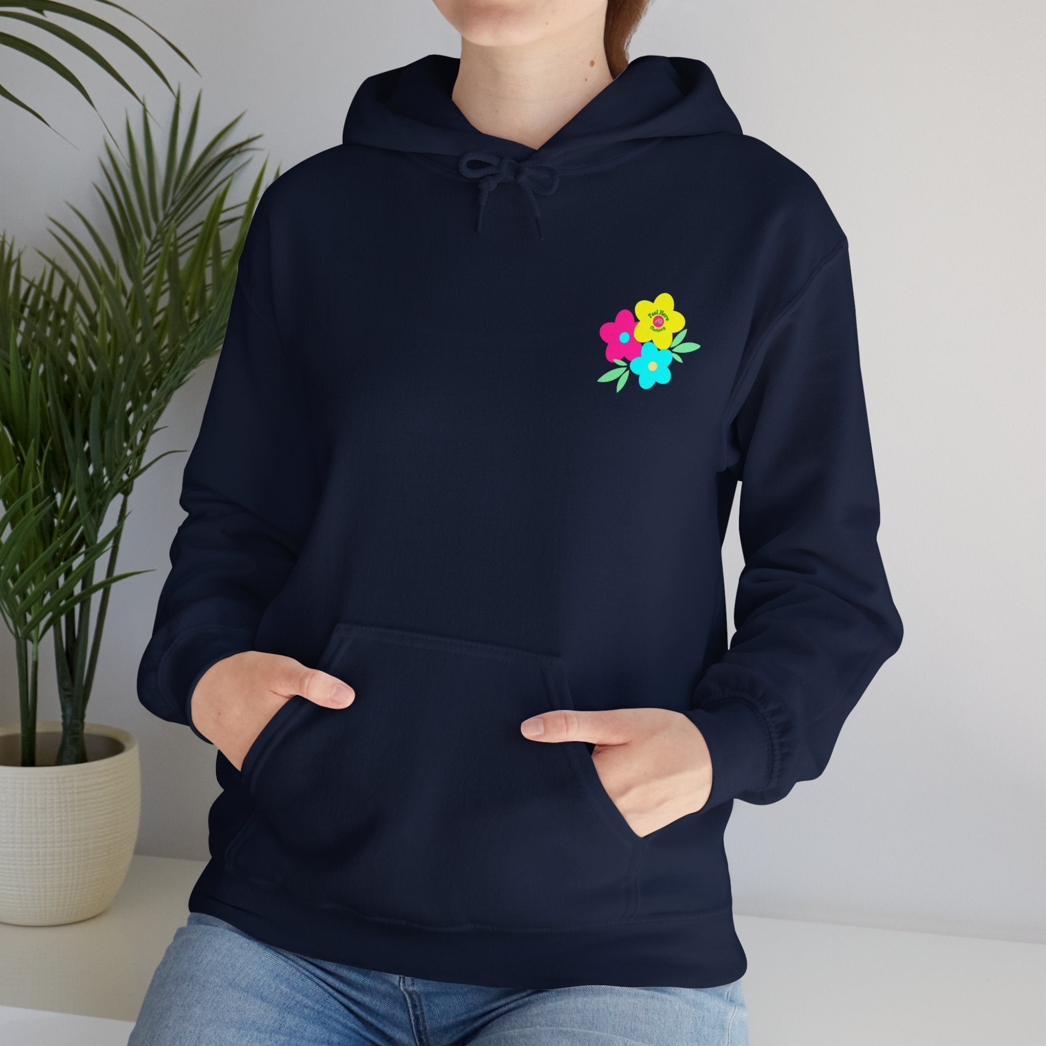 Peel Here Clothings Happy Rainbow Hoodie