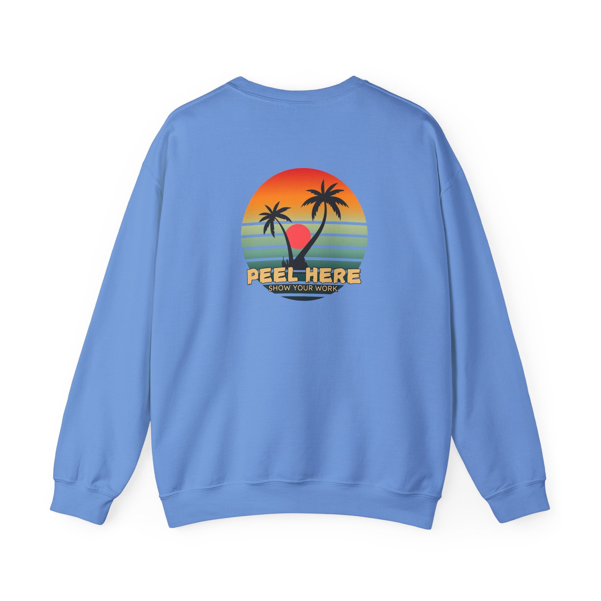 Tropical Retro Dot Crewneck Sweatshirt