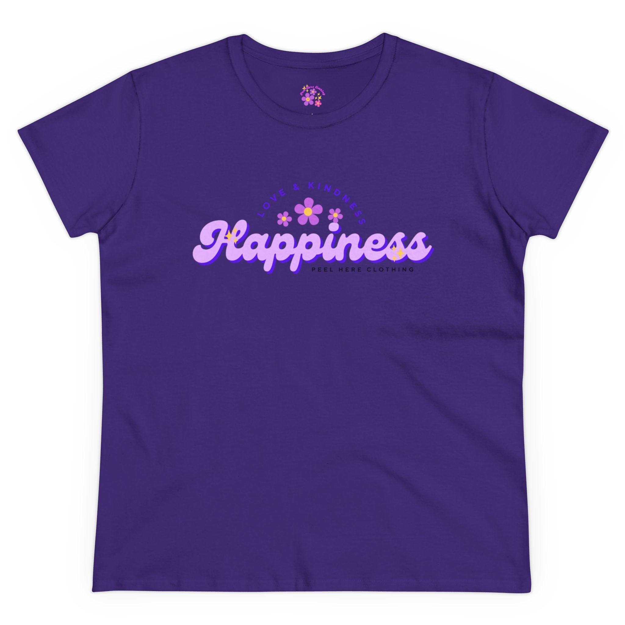 Happiness Midweight Cotton Tee (Front)