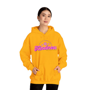 Peel Here Clothing's Kindness Hoodie (front)