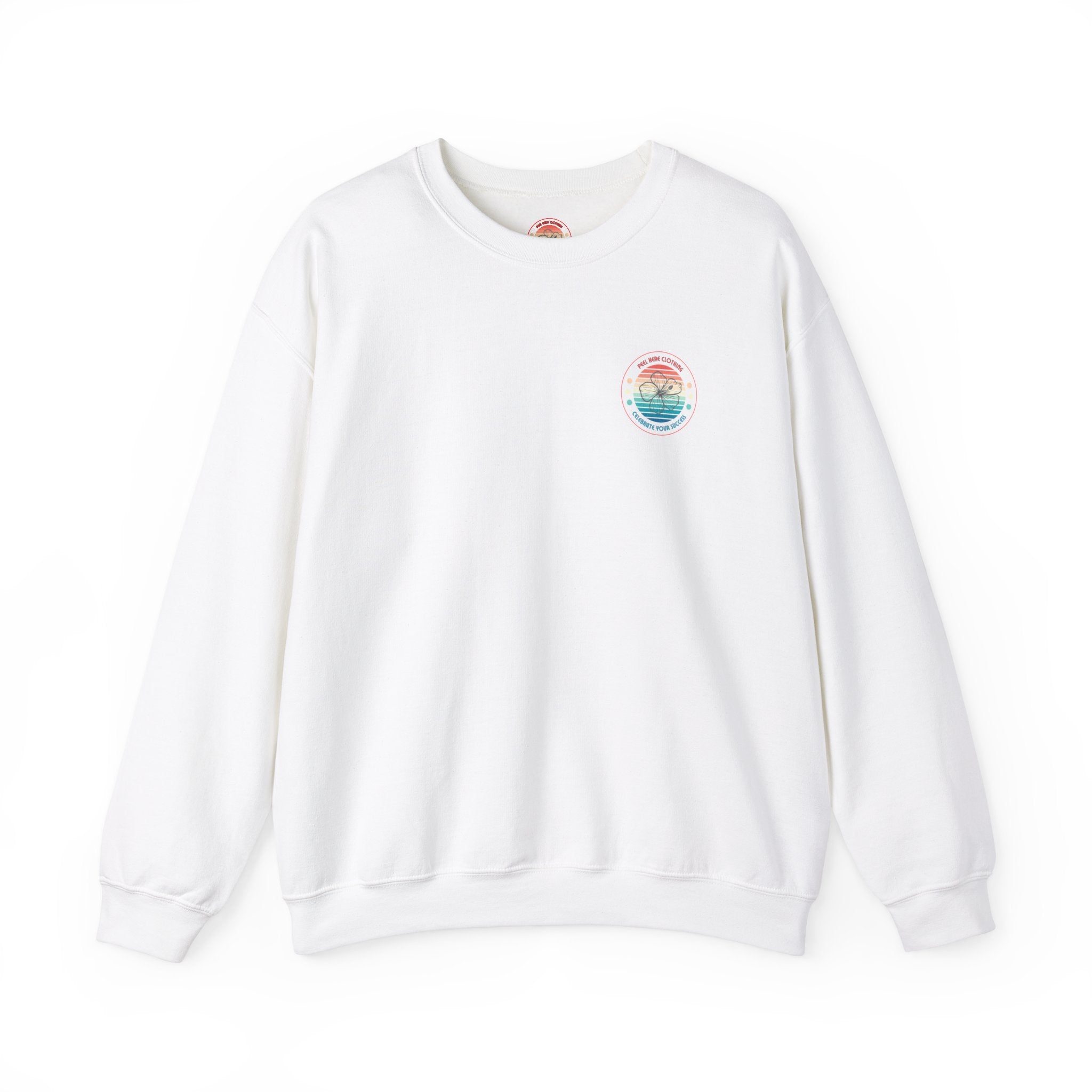 Retro Hibiscus Crewneck Sweatshirt