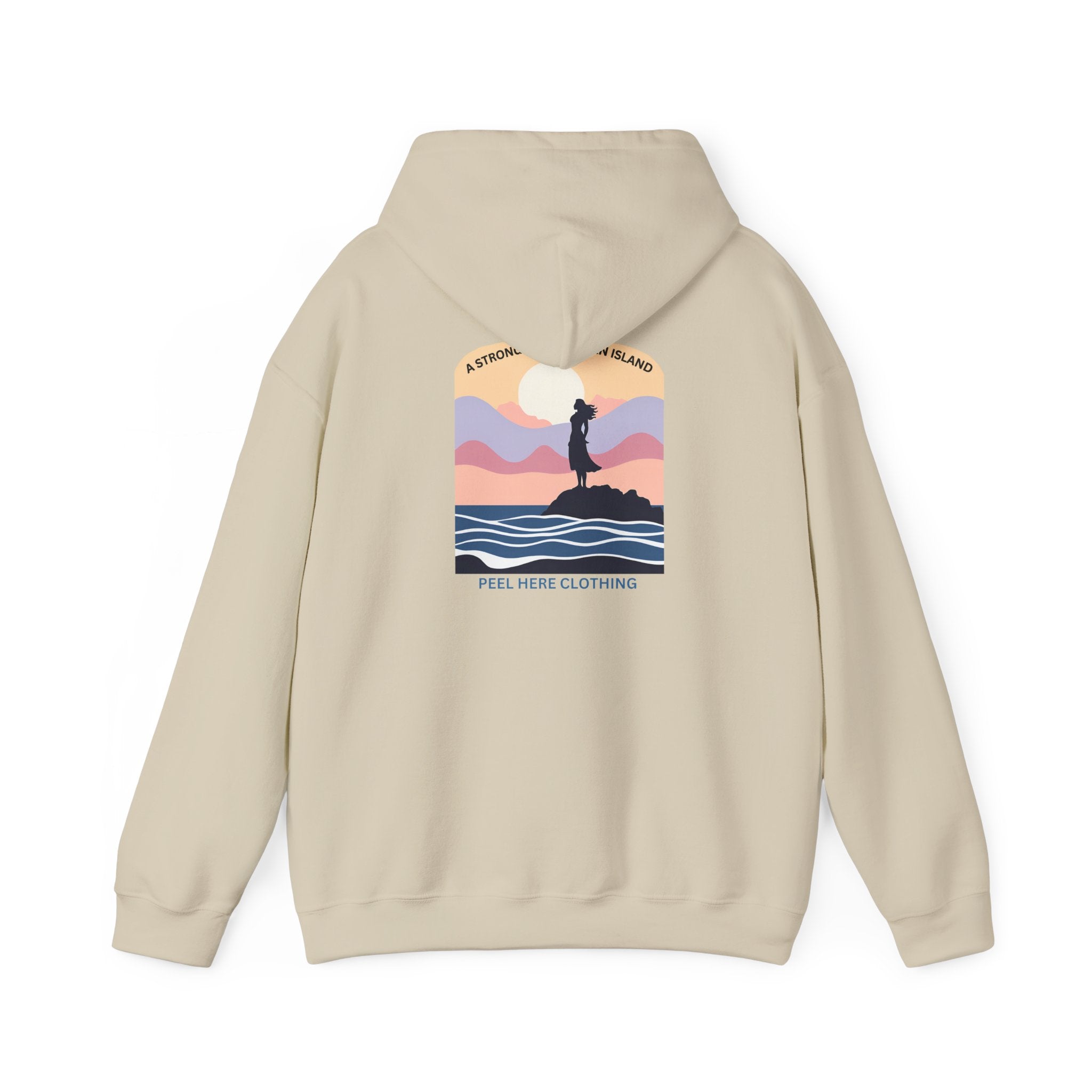 A Strong Woman is An Island Hoodie