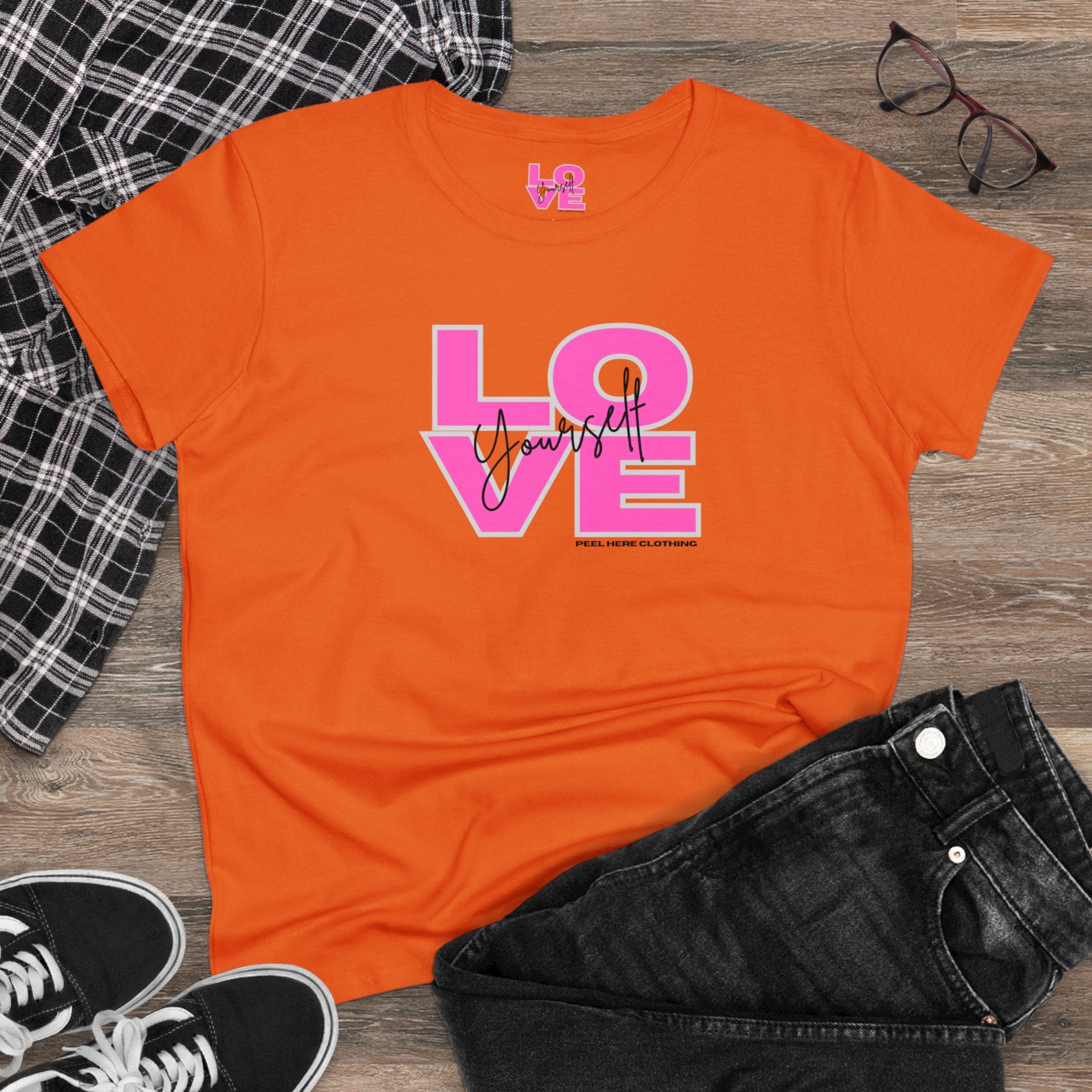 Love Yourself Midweight Cotton Tee (Front)