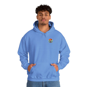 Mens Peel Here Retro Dot Hoodie