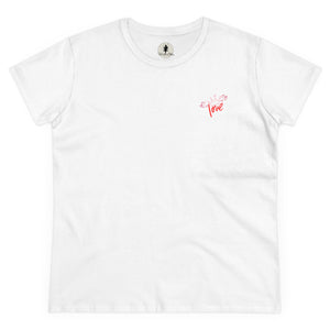 Love!!! Midweight Cotton Tee (Back)