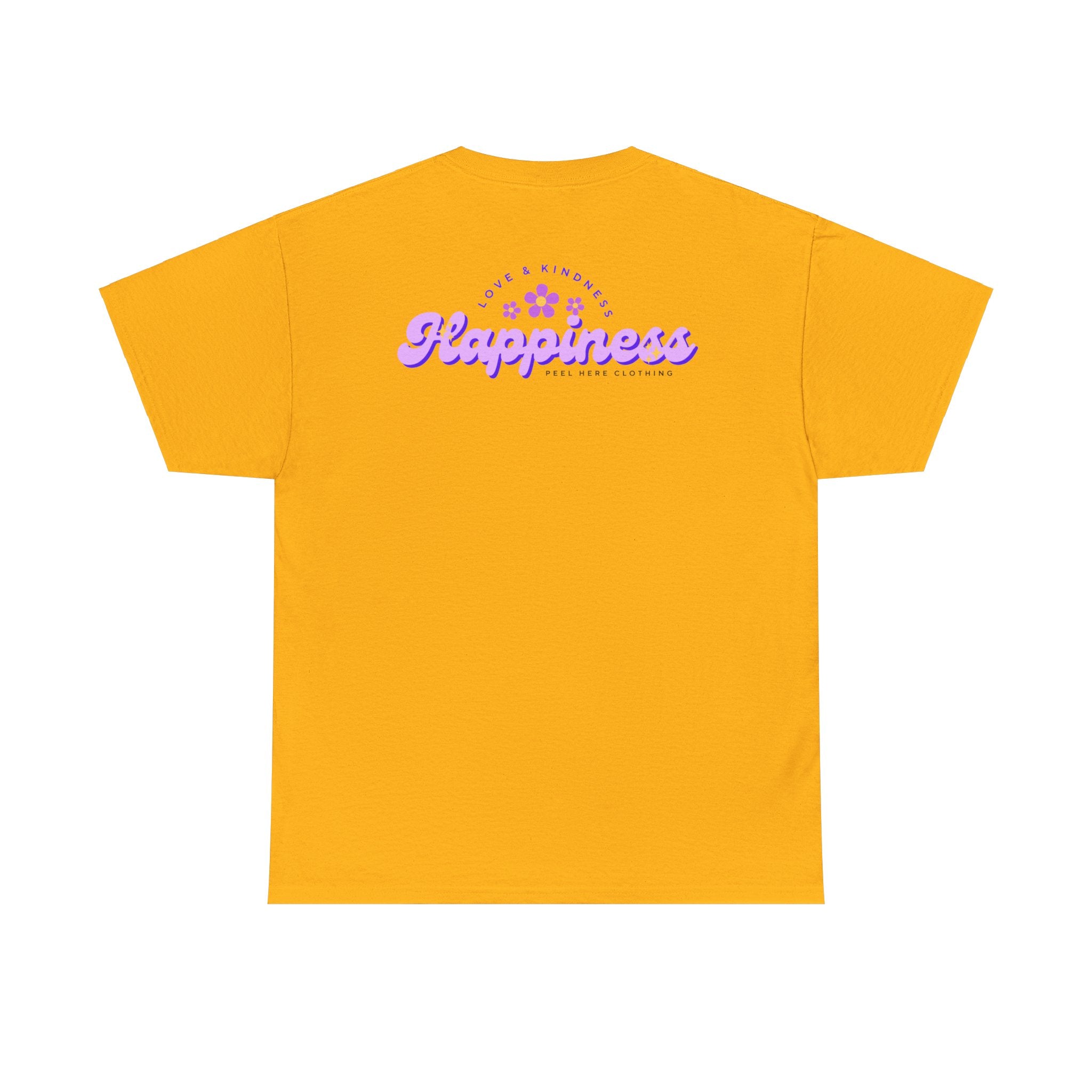 Happiness Heavy Cotton Tee (Back)