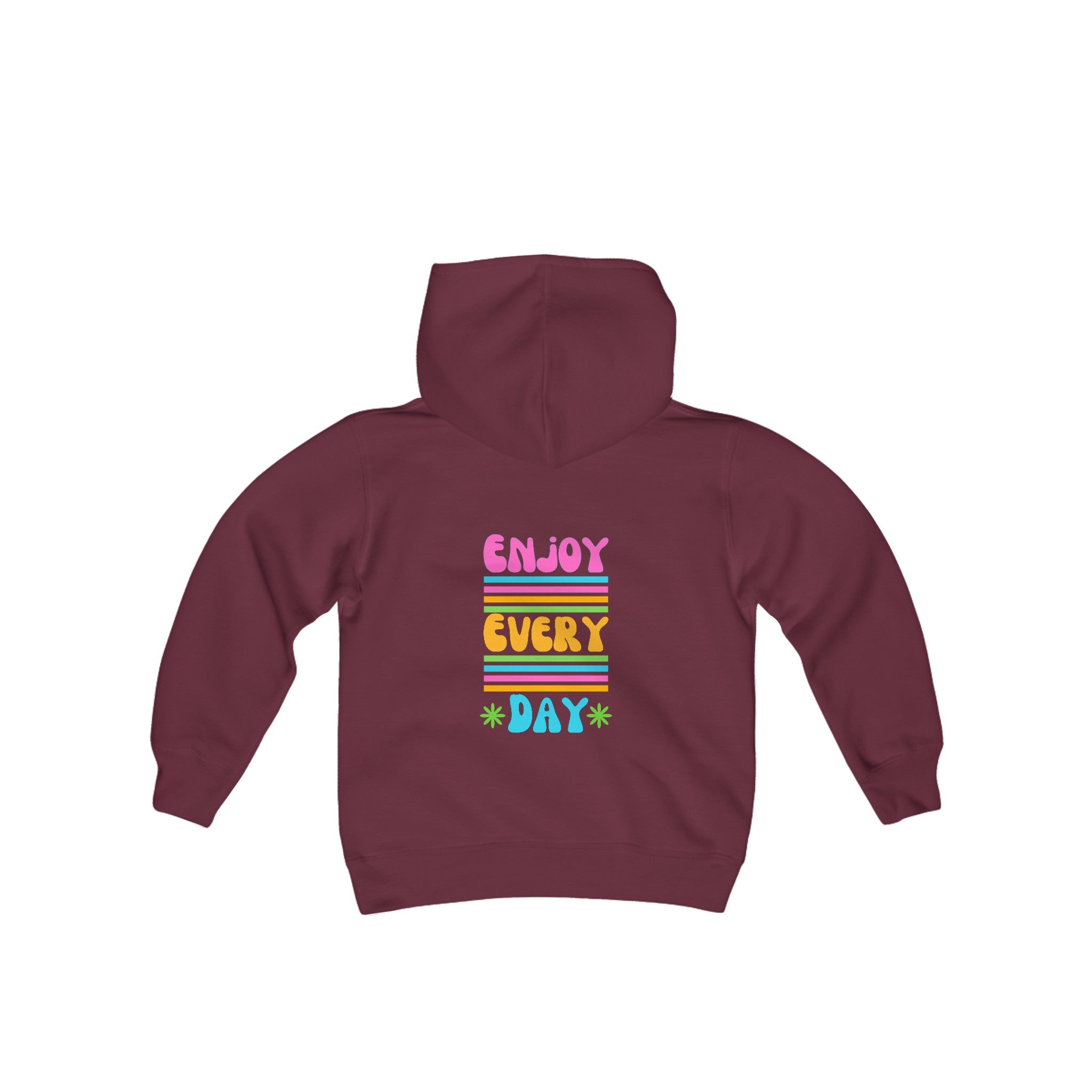 Youth Heavy Blend Hooded Sweatshirt (Enjoy Every Day)