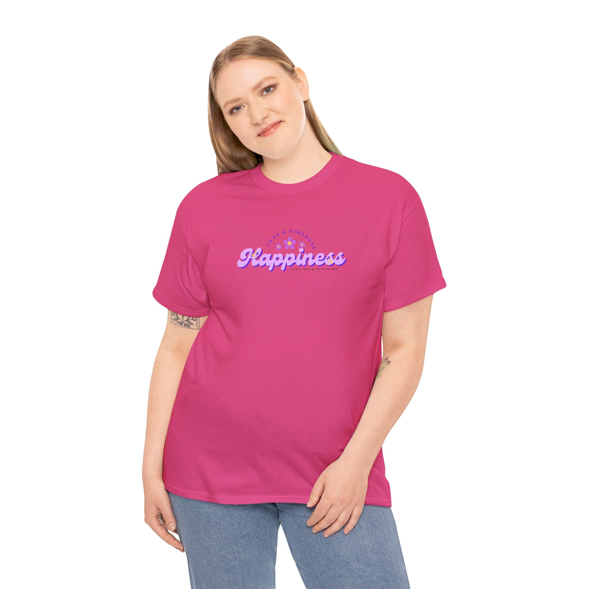 Peel Here Clothing Women's "Happiness"