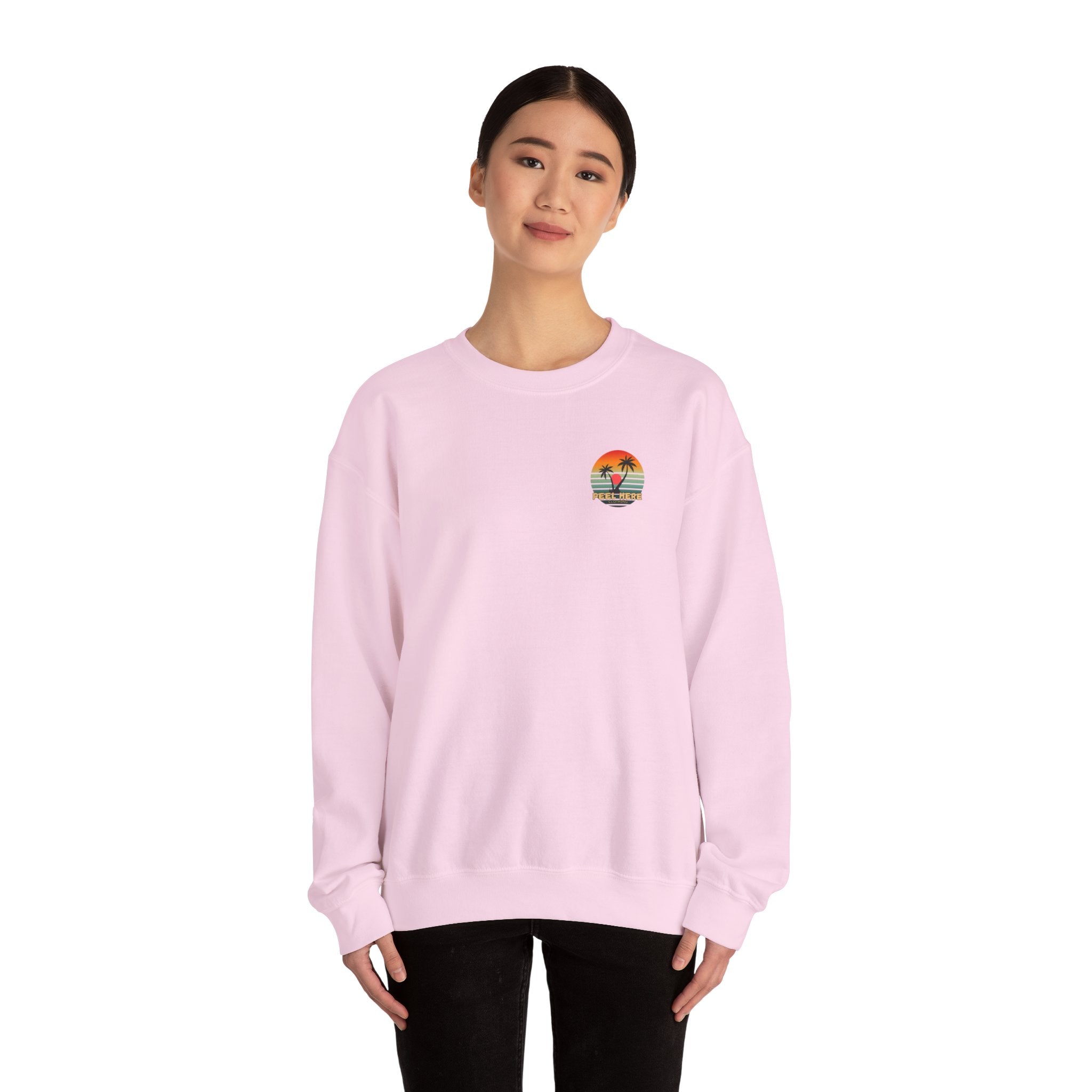 Tropical Retro Dot Crewneck Sweatshirt