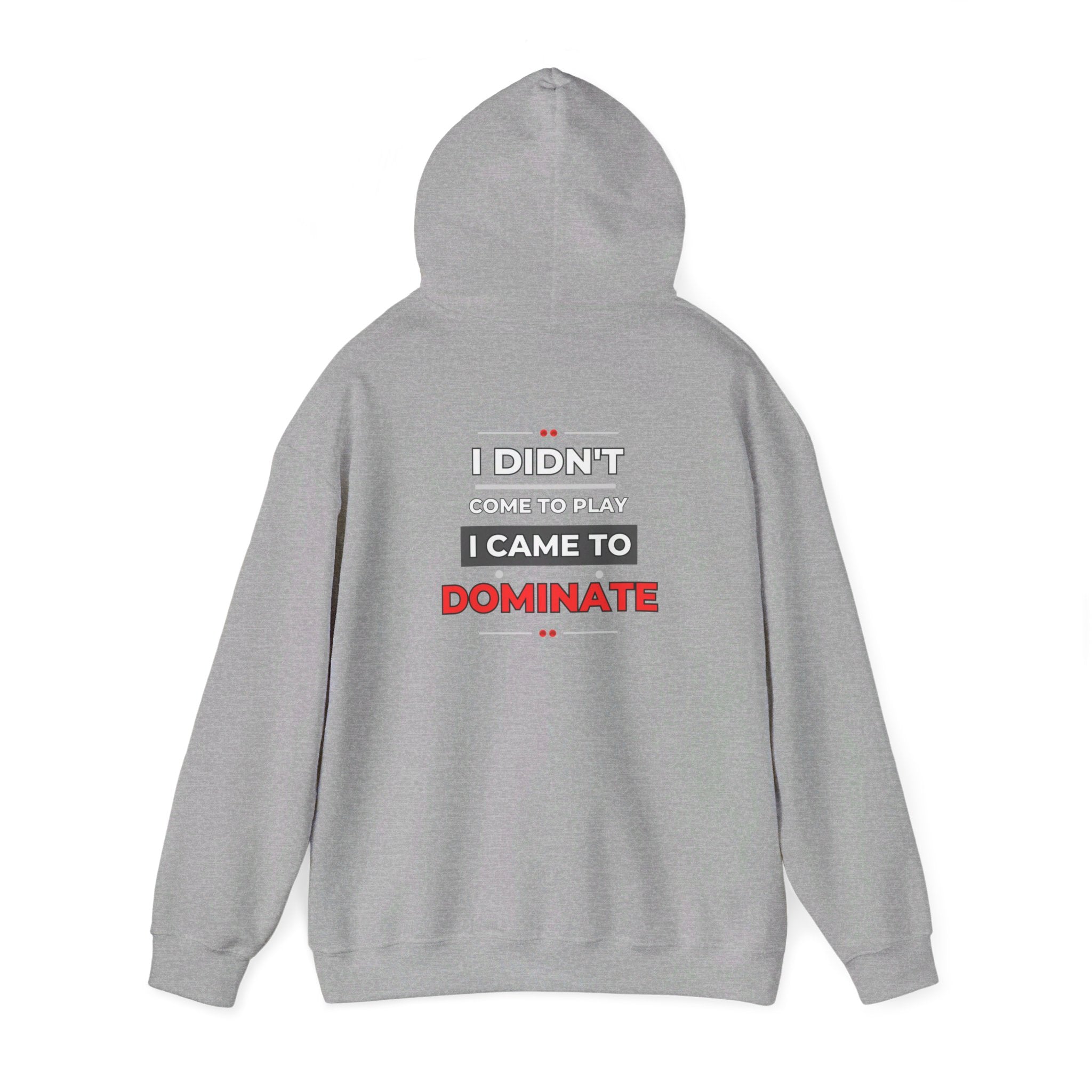 Peel Here Clothing's Did'nt come to play Hoodie