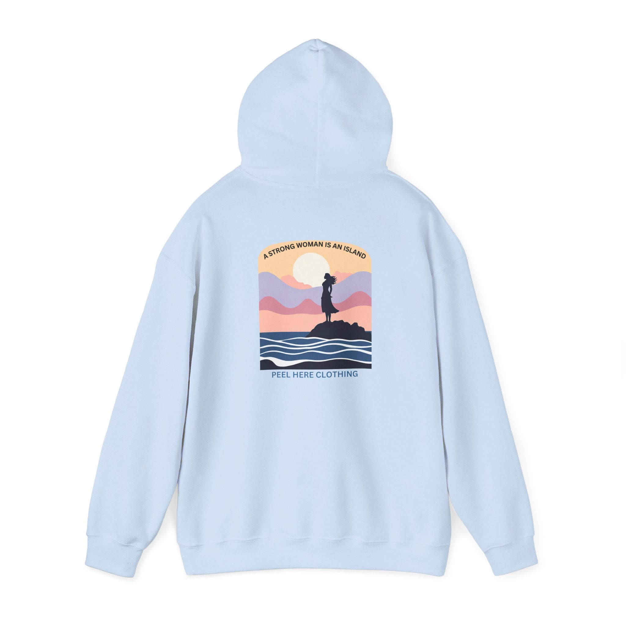 A Strong Woman is An Island Hoodie