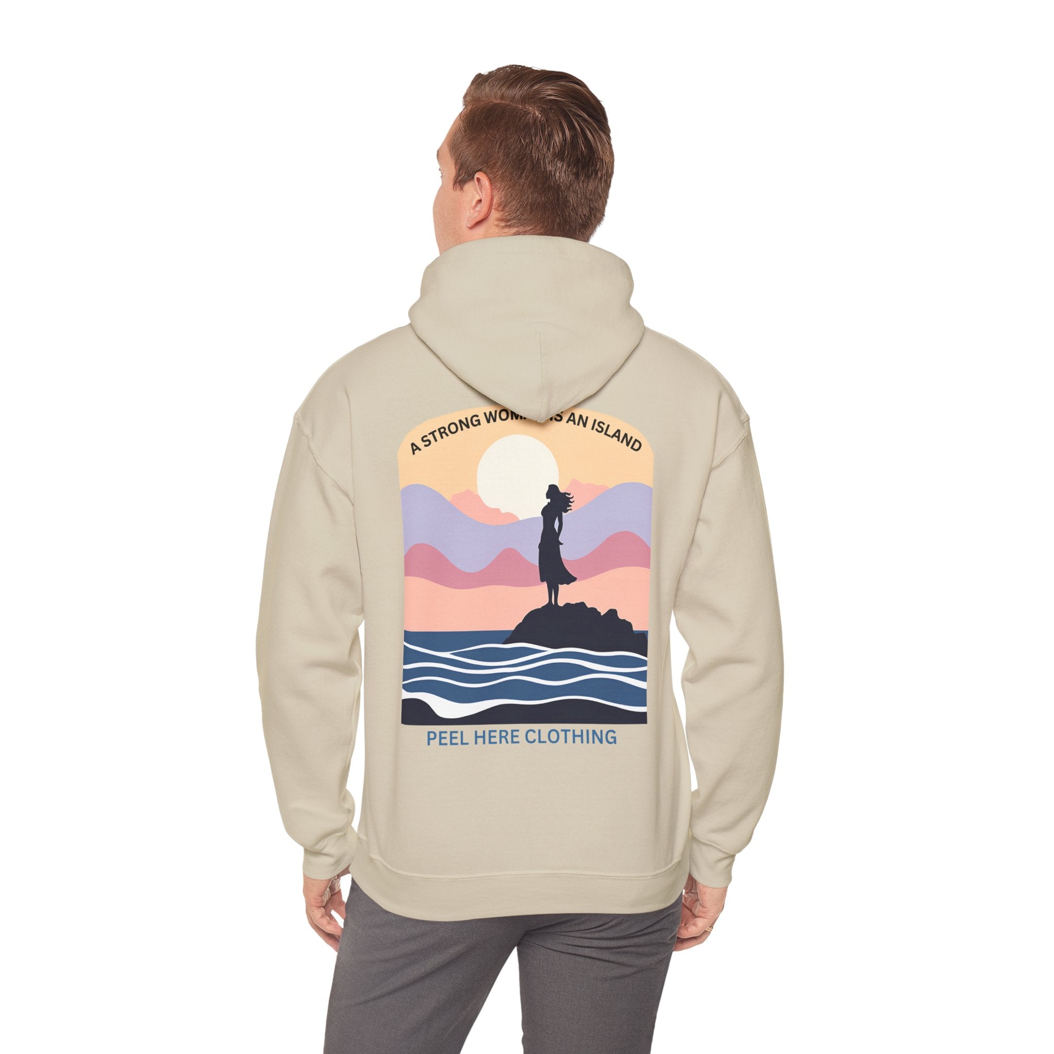 A Strong Woman is An Island Hoodie