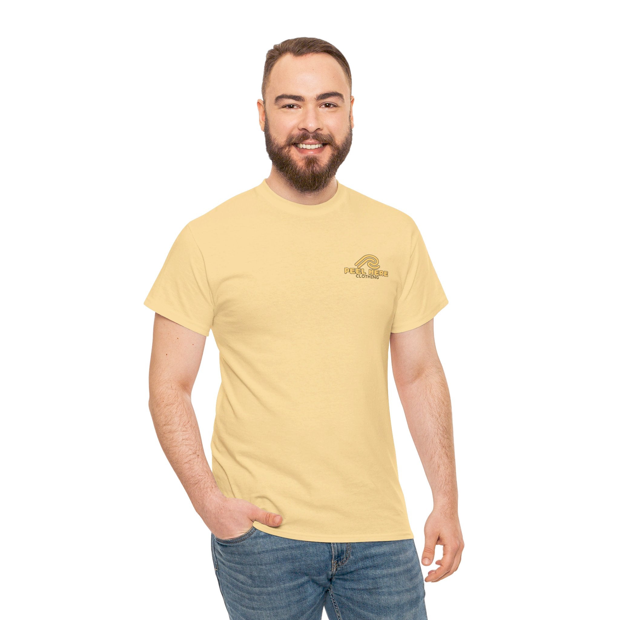 Mens Peel Here Waves and Sun T-Shirt