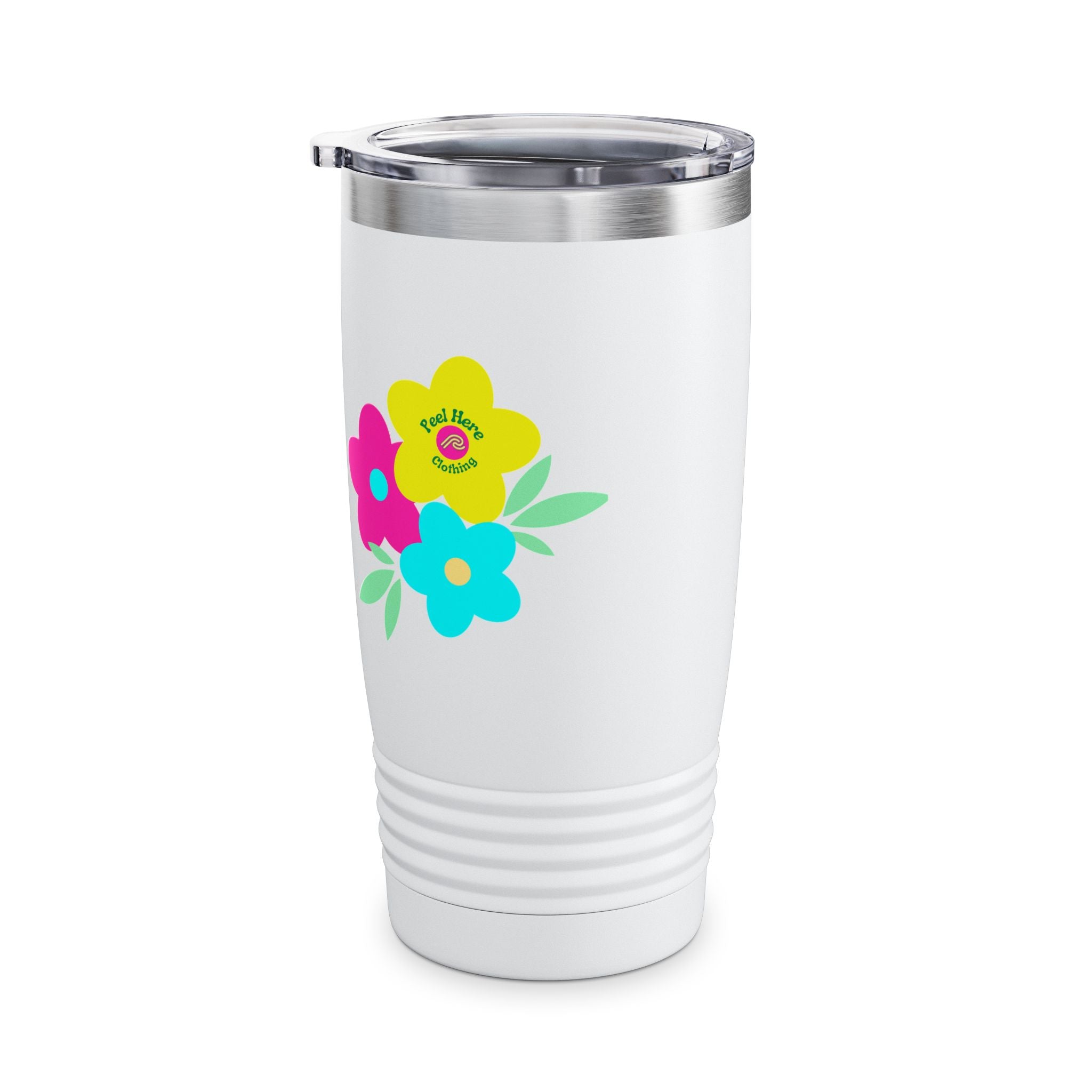 Peel Here "Happiness Rainbow"Tumbler, 20oz