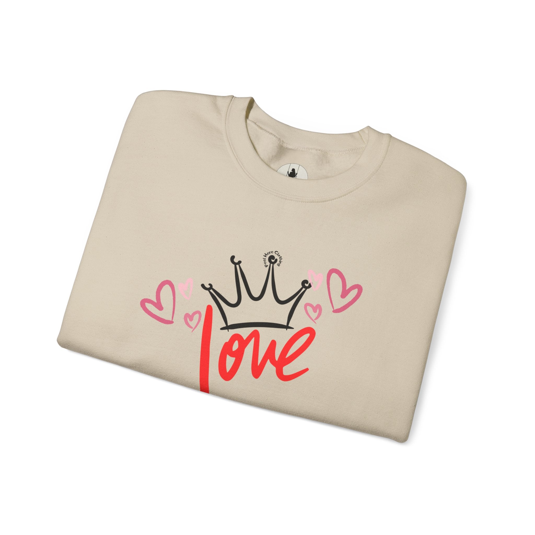 Love !!! Crewneck Sweatshirt (Front)