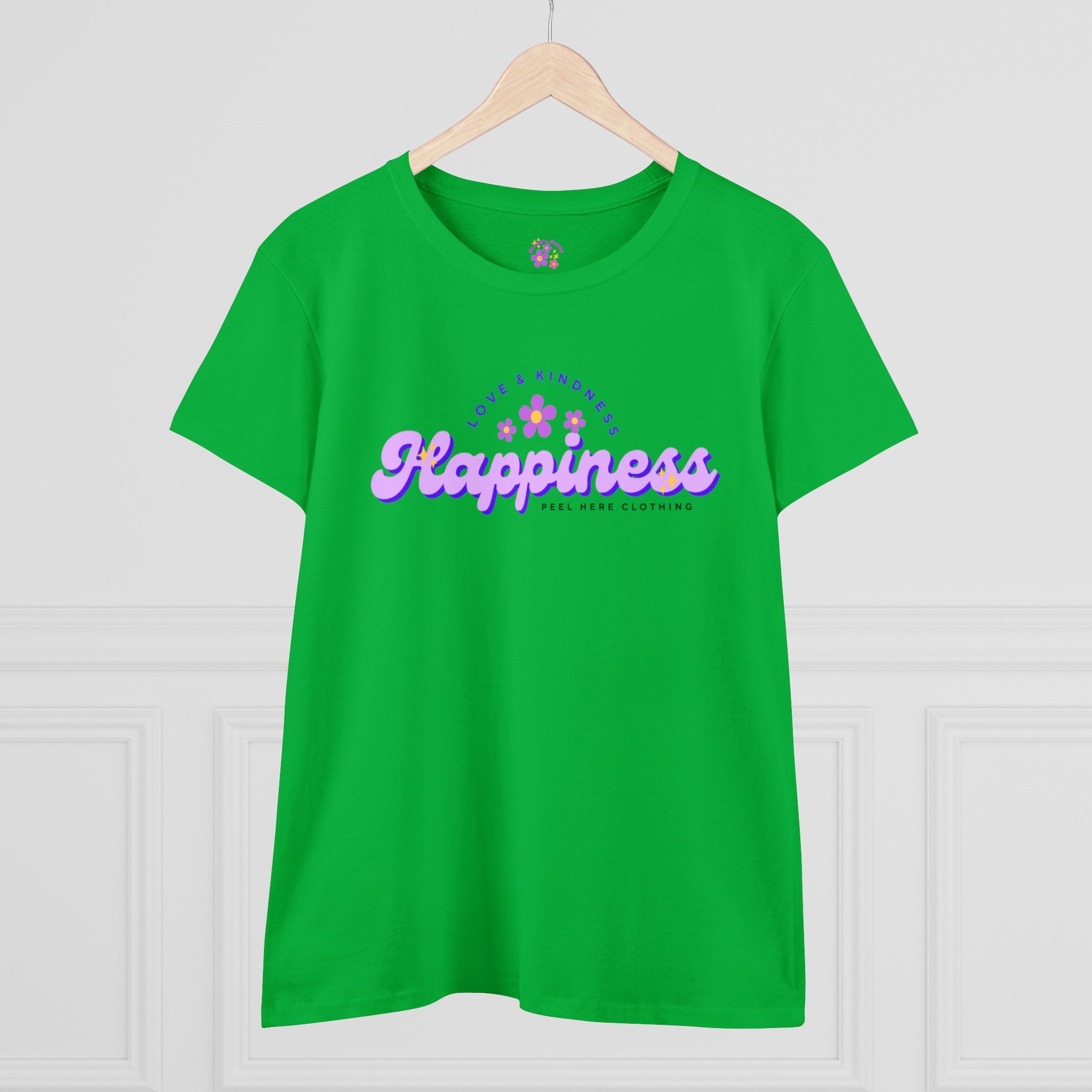 Happiness Midweight Cotton Tee (Front)