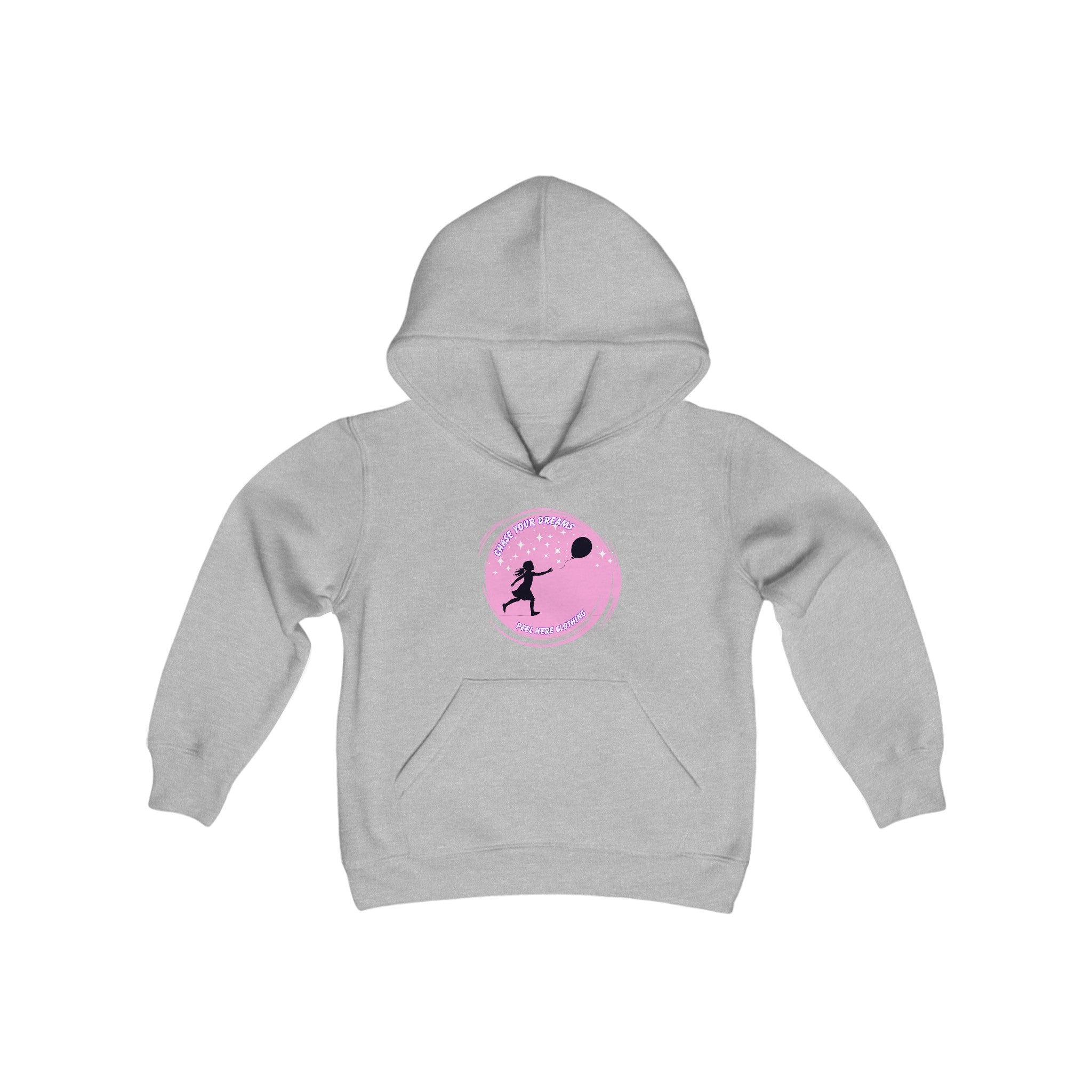 Youth Heavy Blend Hooded Sweatshirt (Chase Your Dreams)