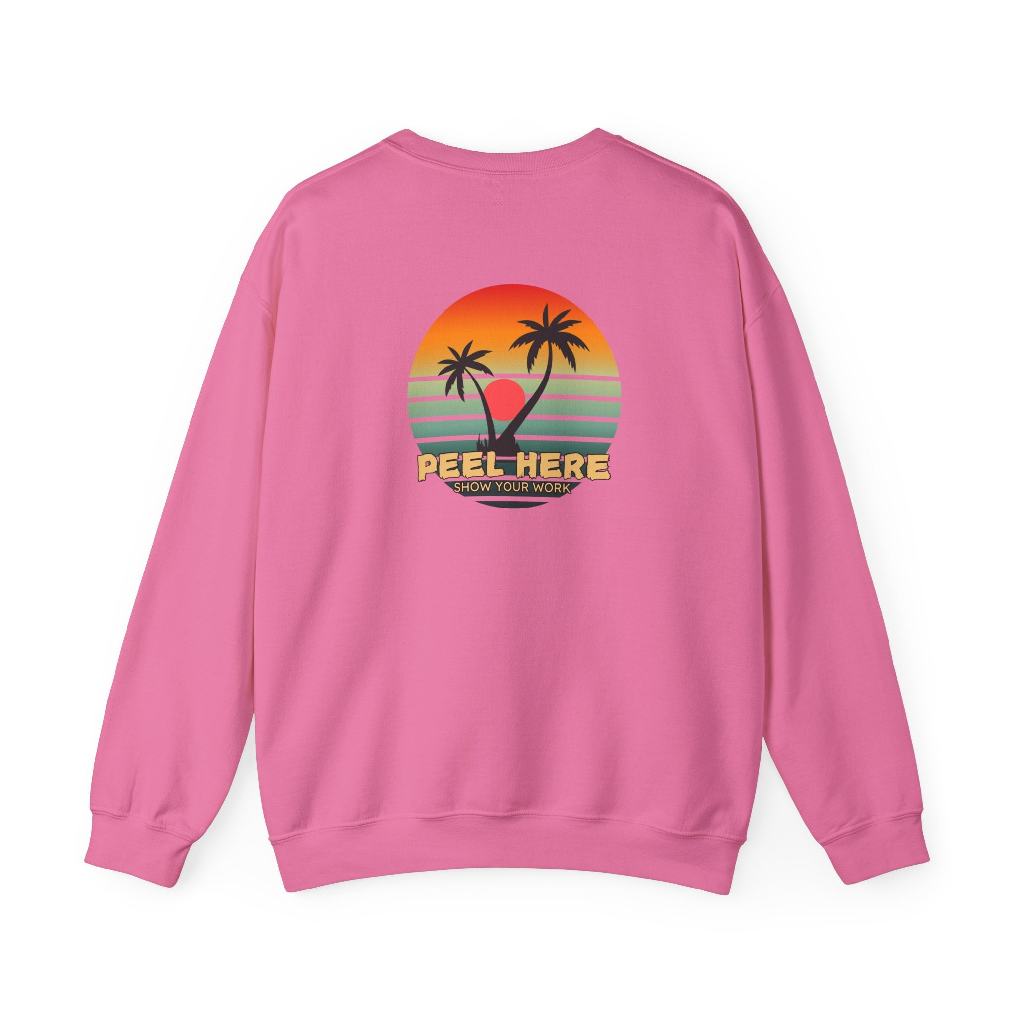 Tropical Retro Dot Crewneck Sweatshirt