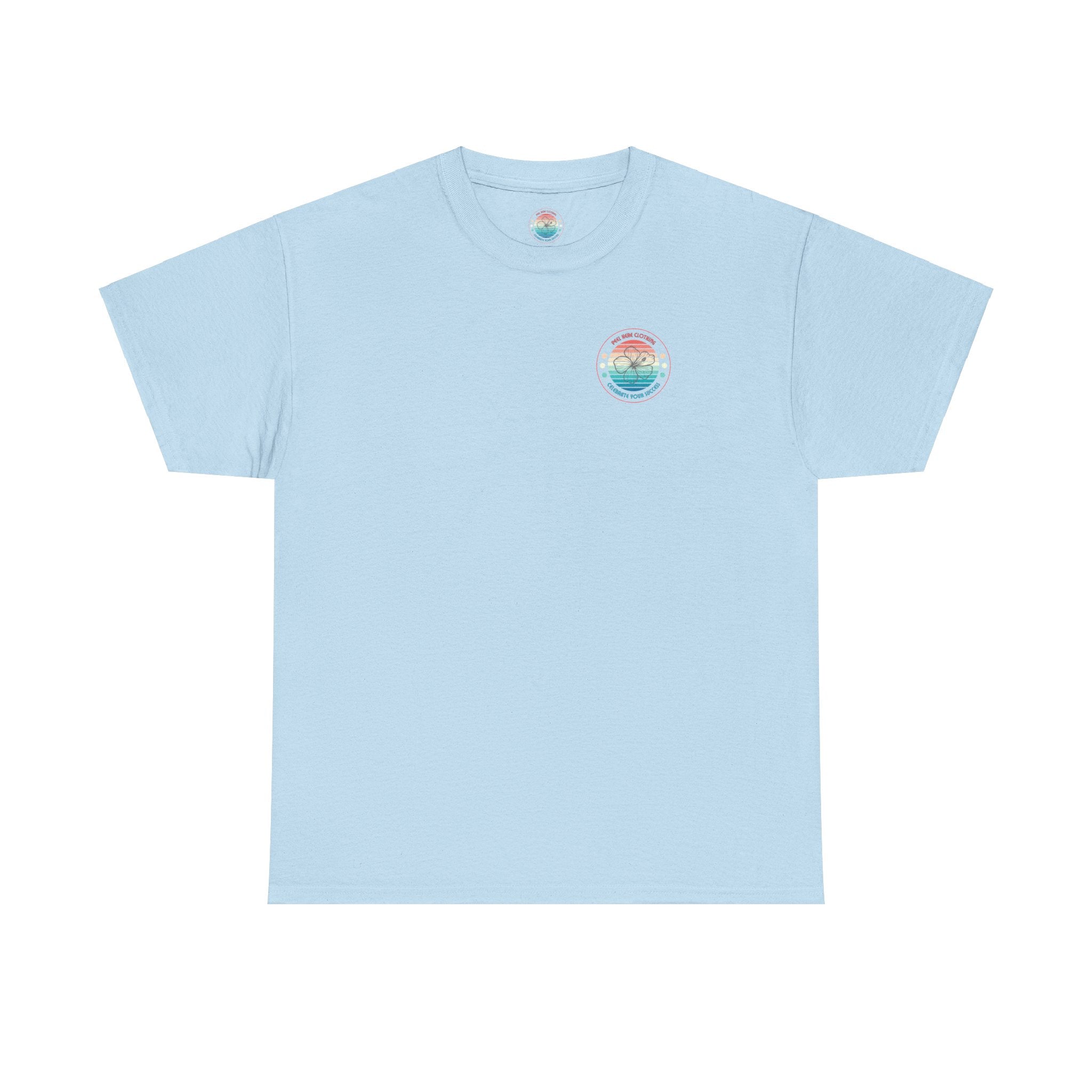 Retro Hibiscus Heavy Cotton Tee