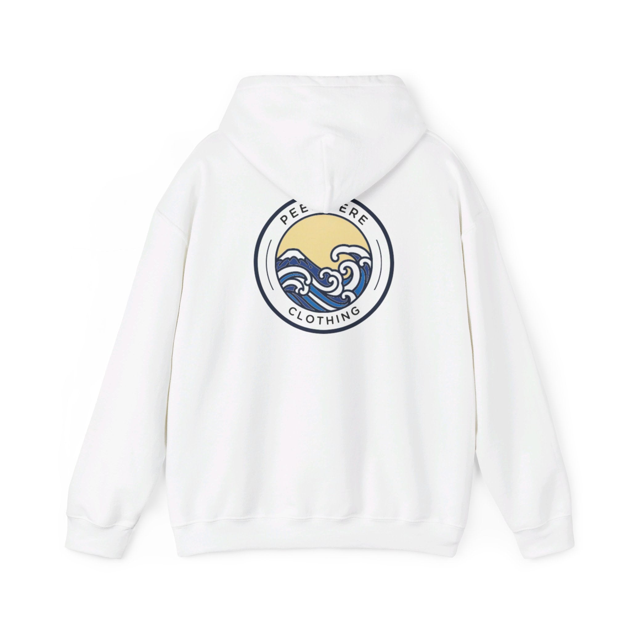 Peel Here Clothings Waves Hoodie