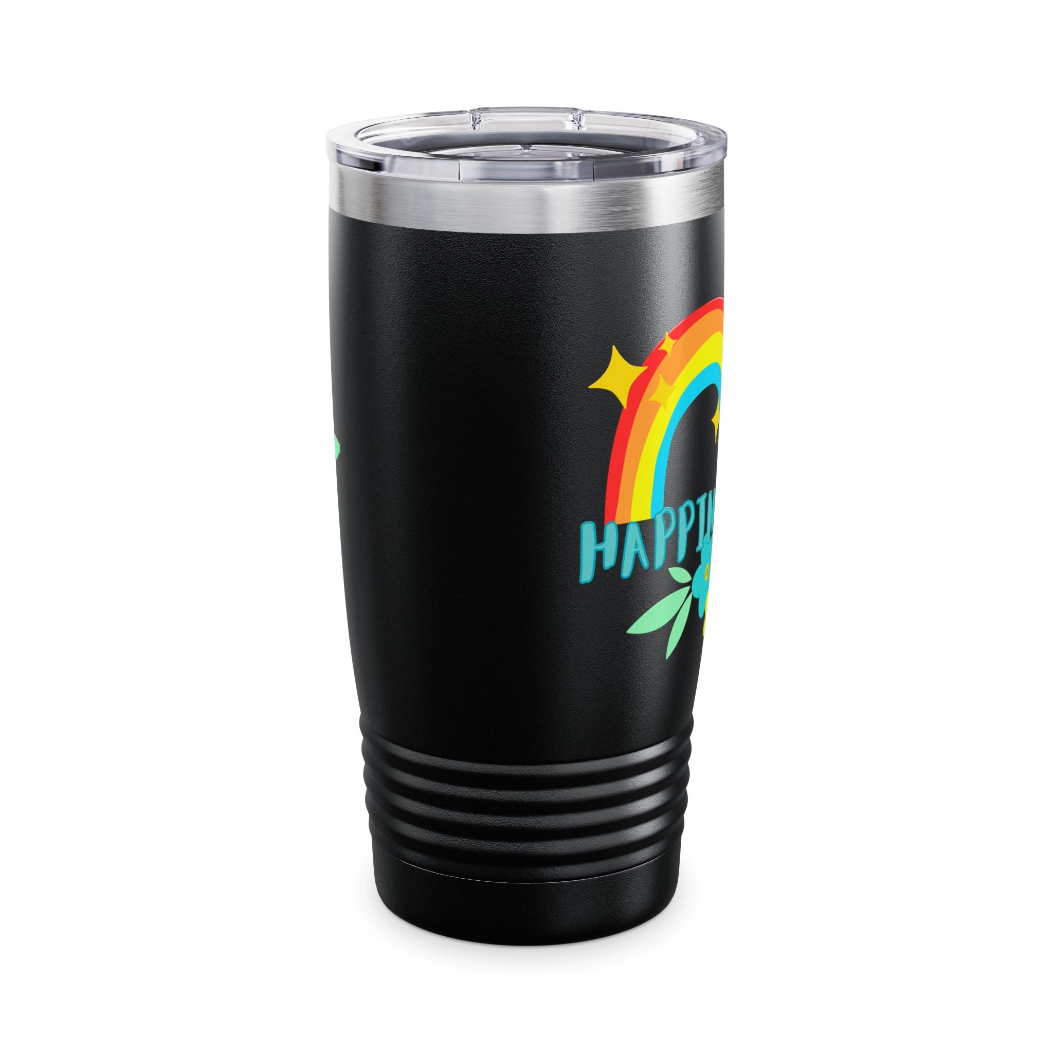 Peel Here "Happiness Rainbow"Tumbler, 20oz