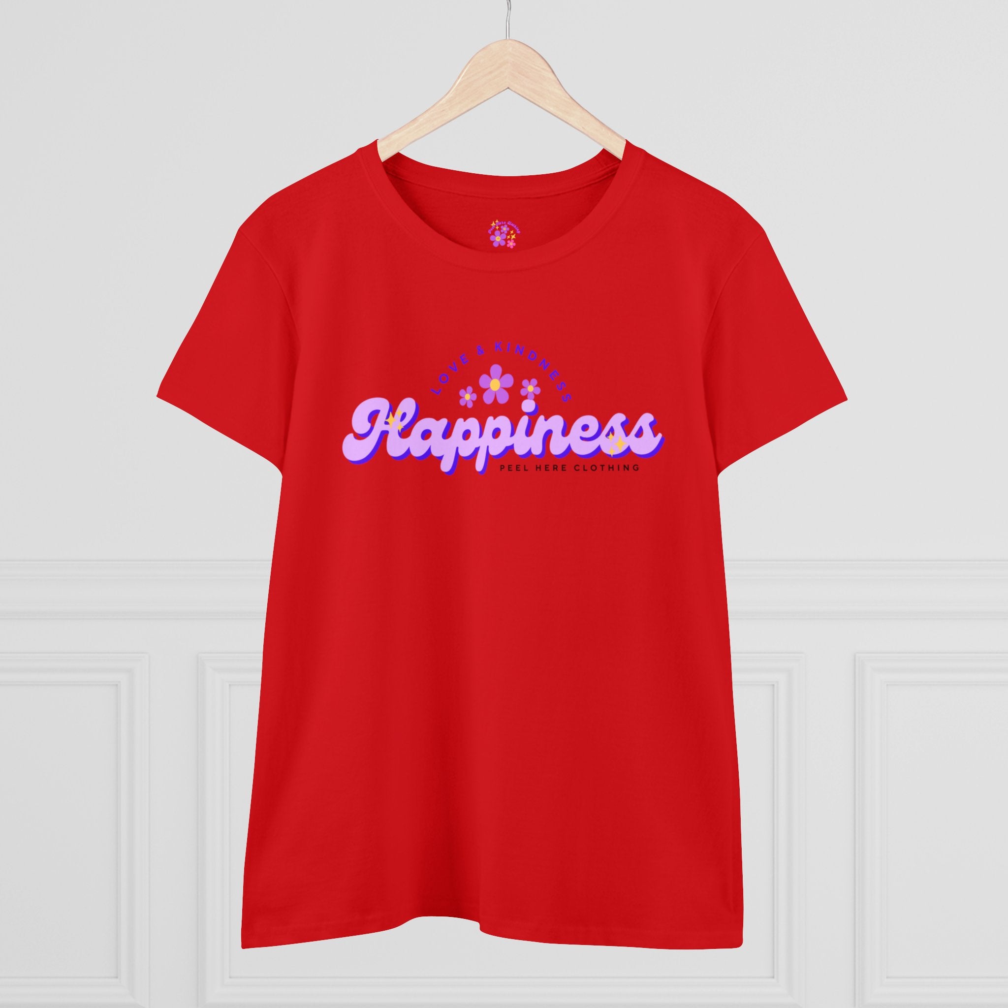 Happiness Midweight Cotton Tee (Front)