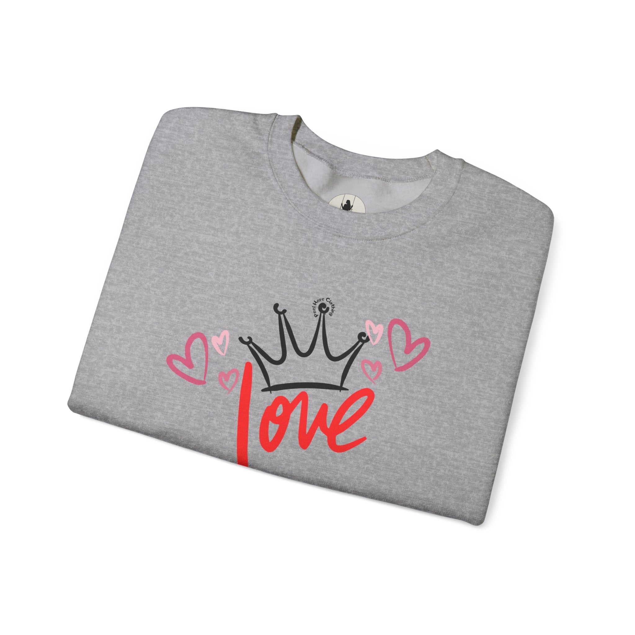 Love !!! Crewneck Sweatshirt (Front)