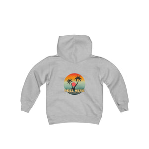 Peel Here Clothings Island Retro Childrens Hoodie