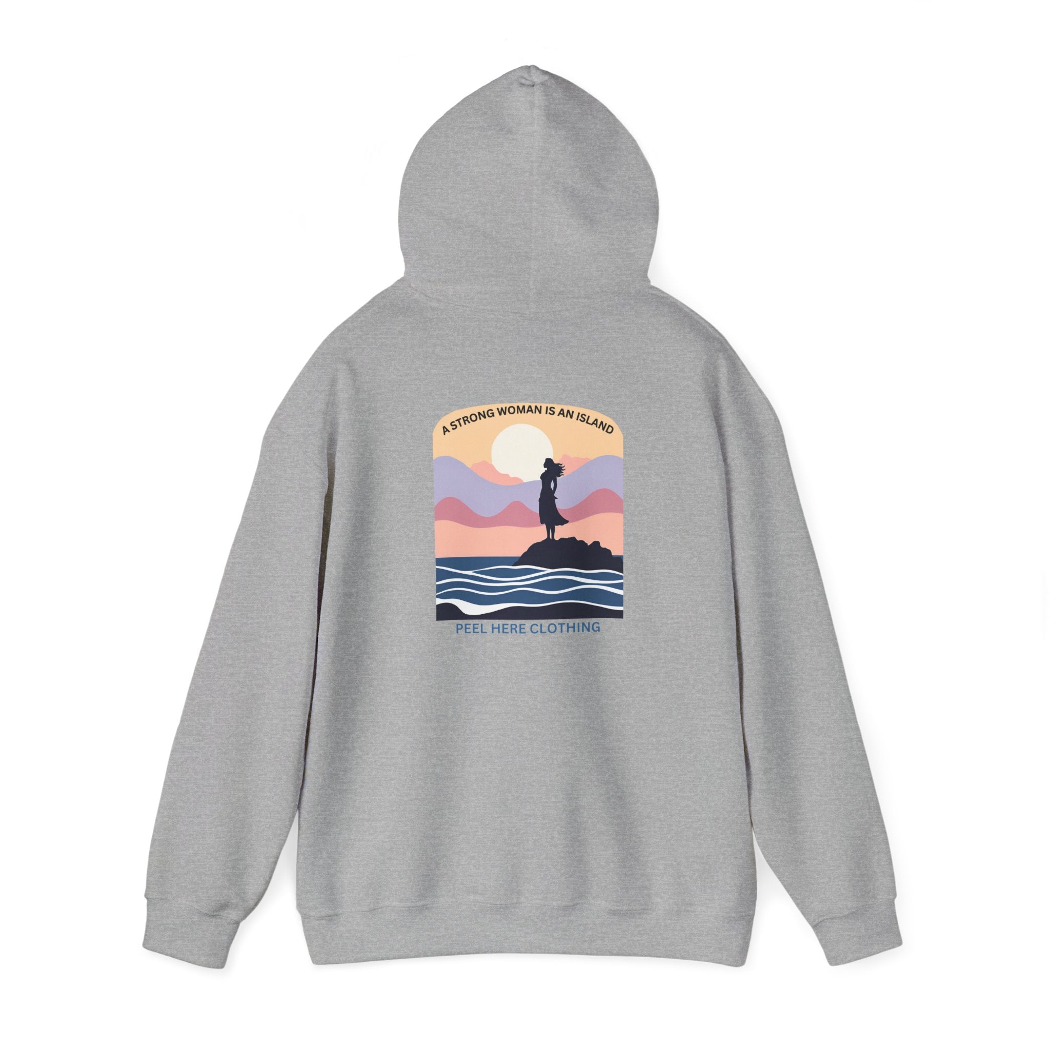 A Strong Woman is An Island Hoodie