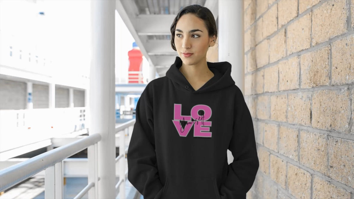 Love Yourself Hooded Sweatshirt