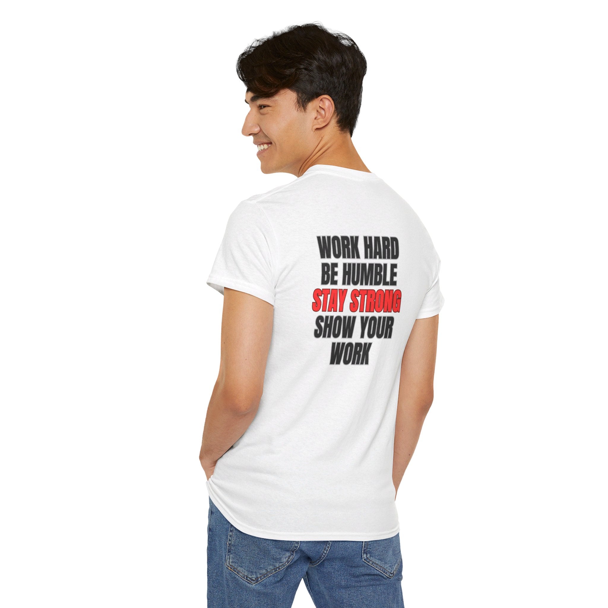 Peel Here Clothings Mens  "Stay Strong" T-Shirt