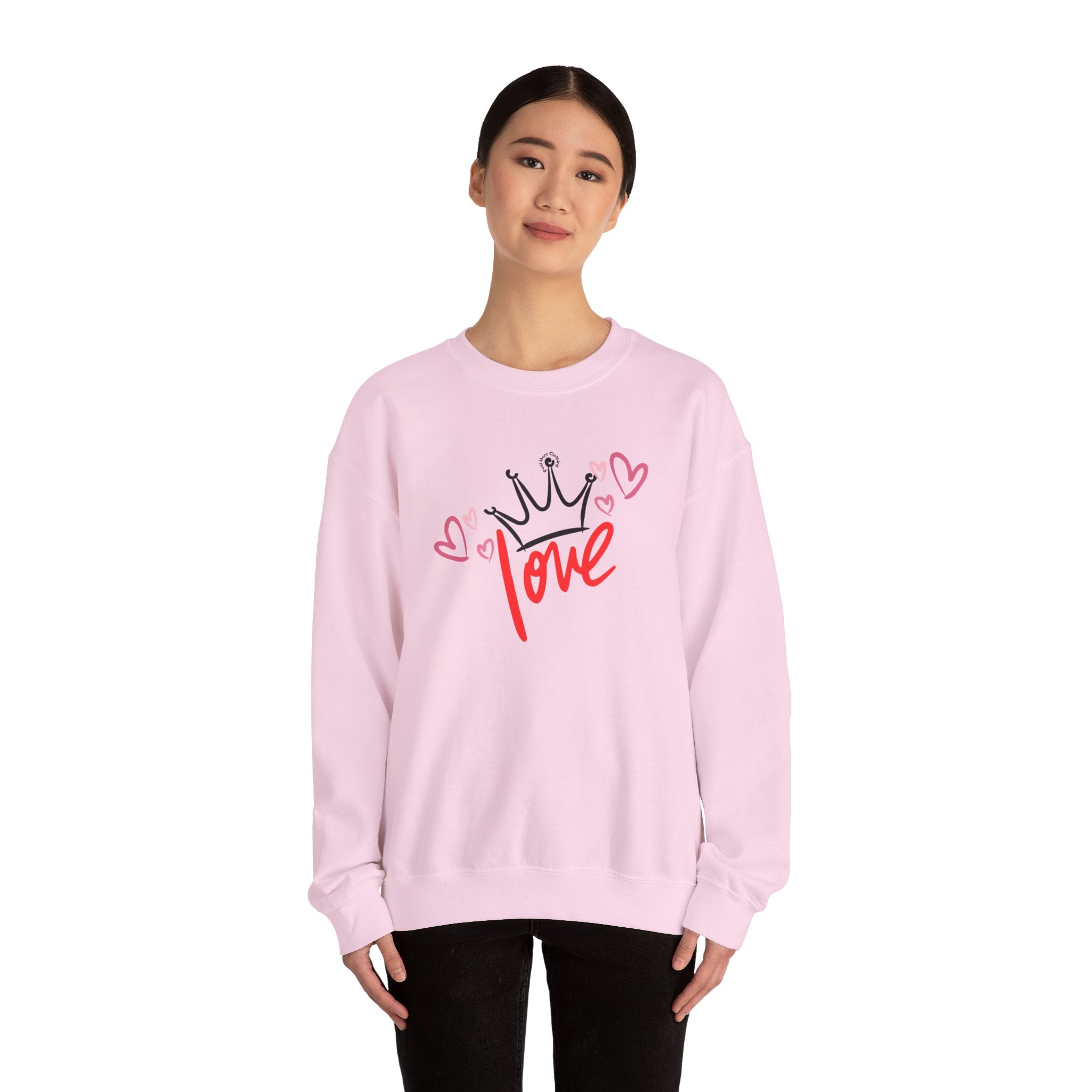 Love !!! Crewneck Sweatshirt (Front)