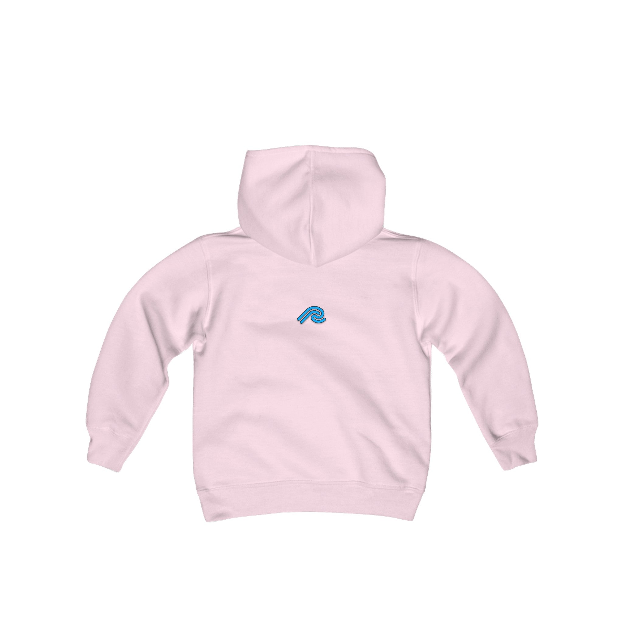 Peel Here Clothings Wave and Sun childrens hoodie